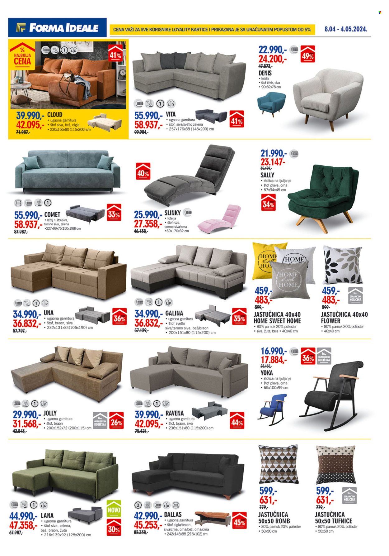 Forma Ideale katalog - 08.04.-04.05.2024 - strana 1 7