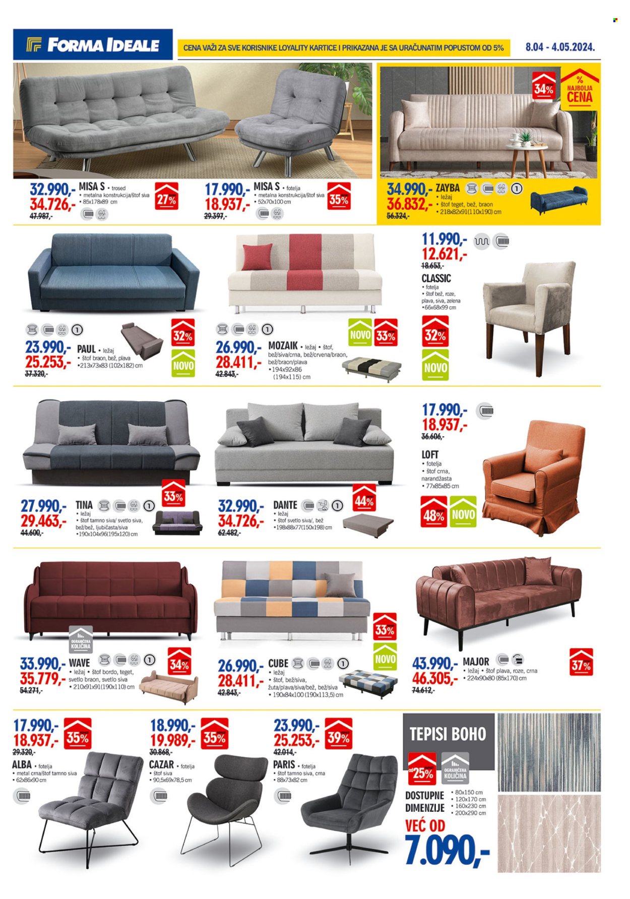 Forma Ideale katalog - 08.04.-04.05.2024 - strana 1 5