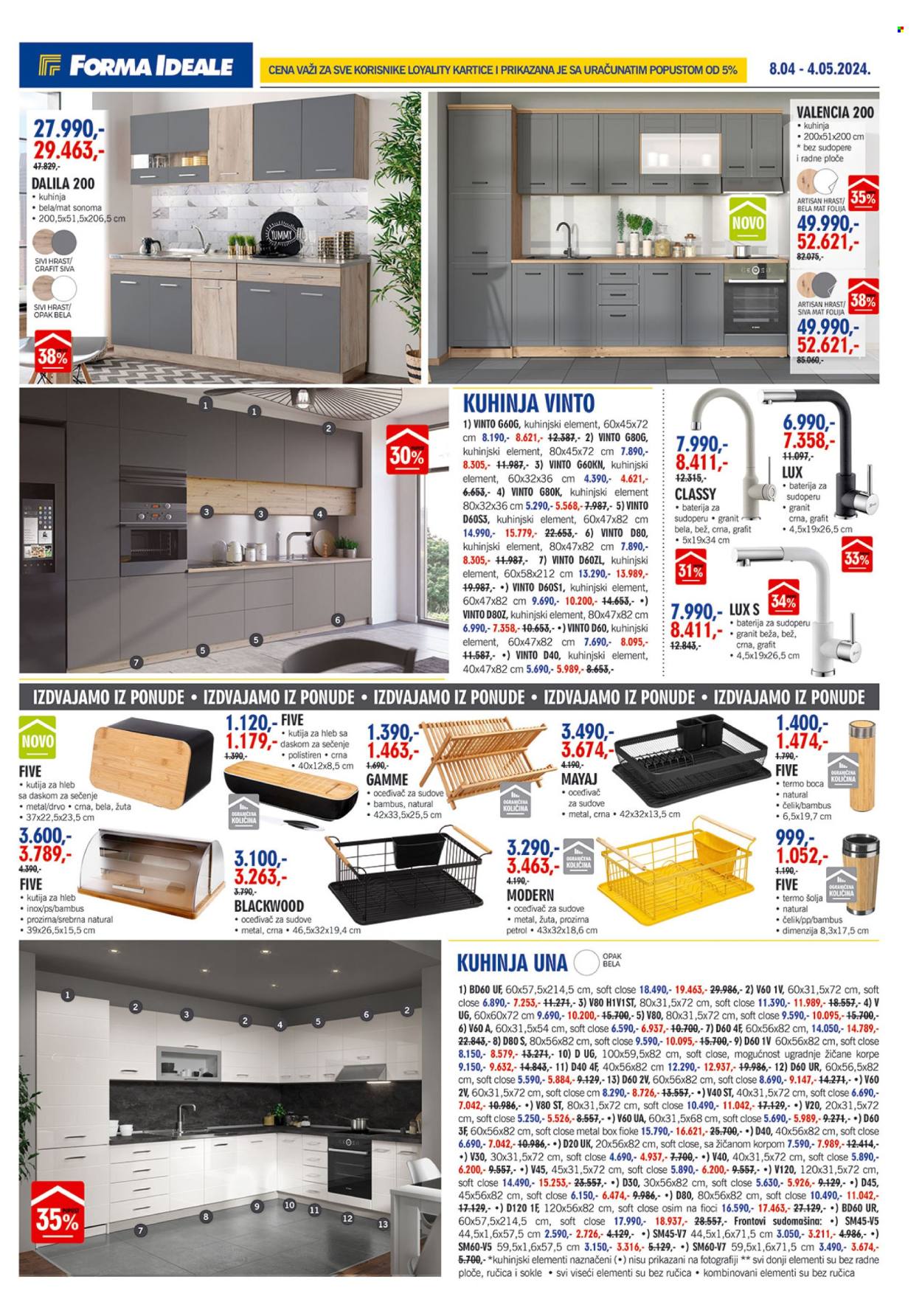 Forma Ideale katalog - 08.04.-04.05.2024 - strana 1 17