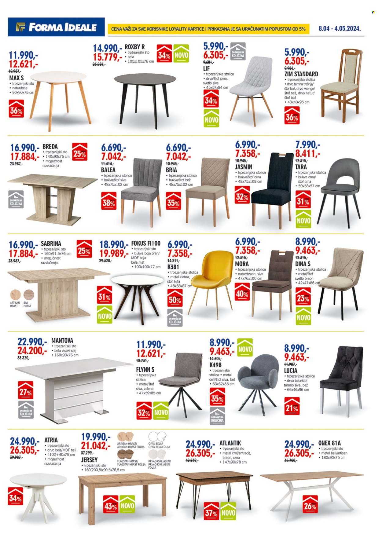 Forma Ideale katalog - 08.04.-04.05.2024 - strana 1 19