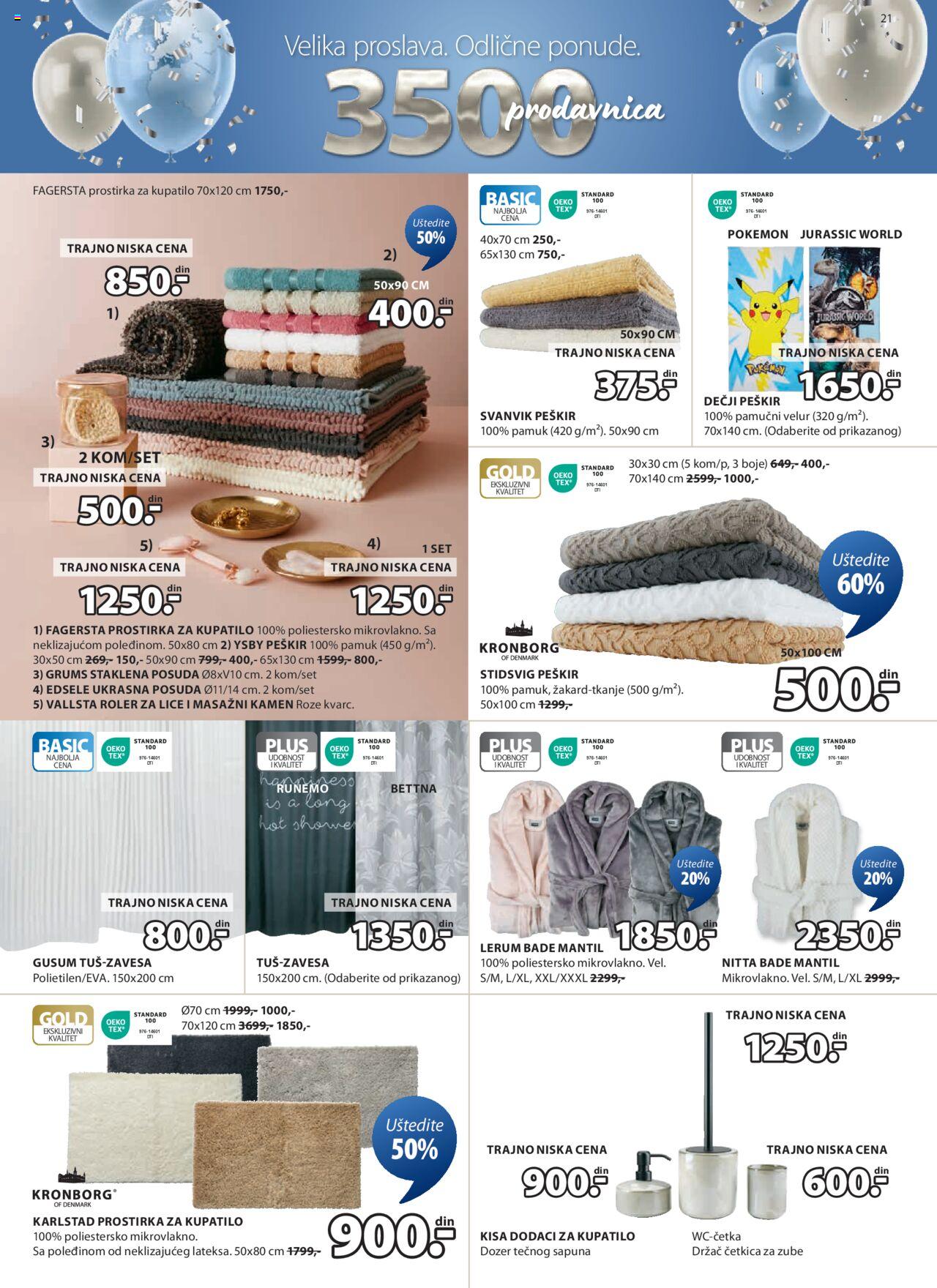 Jysk katalog - najnovije akcije 02.10.2024 - 15.10.2024 21