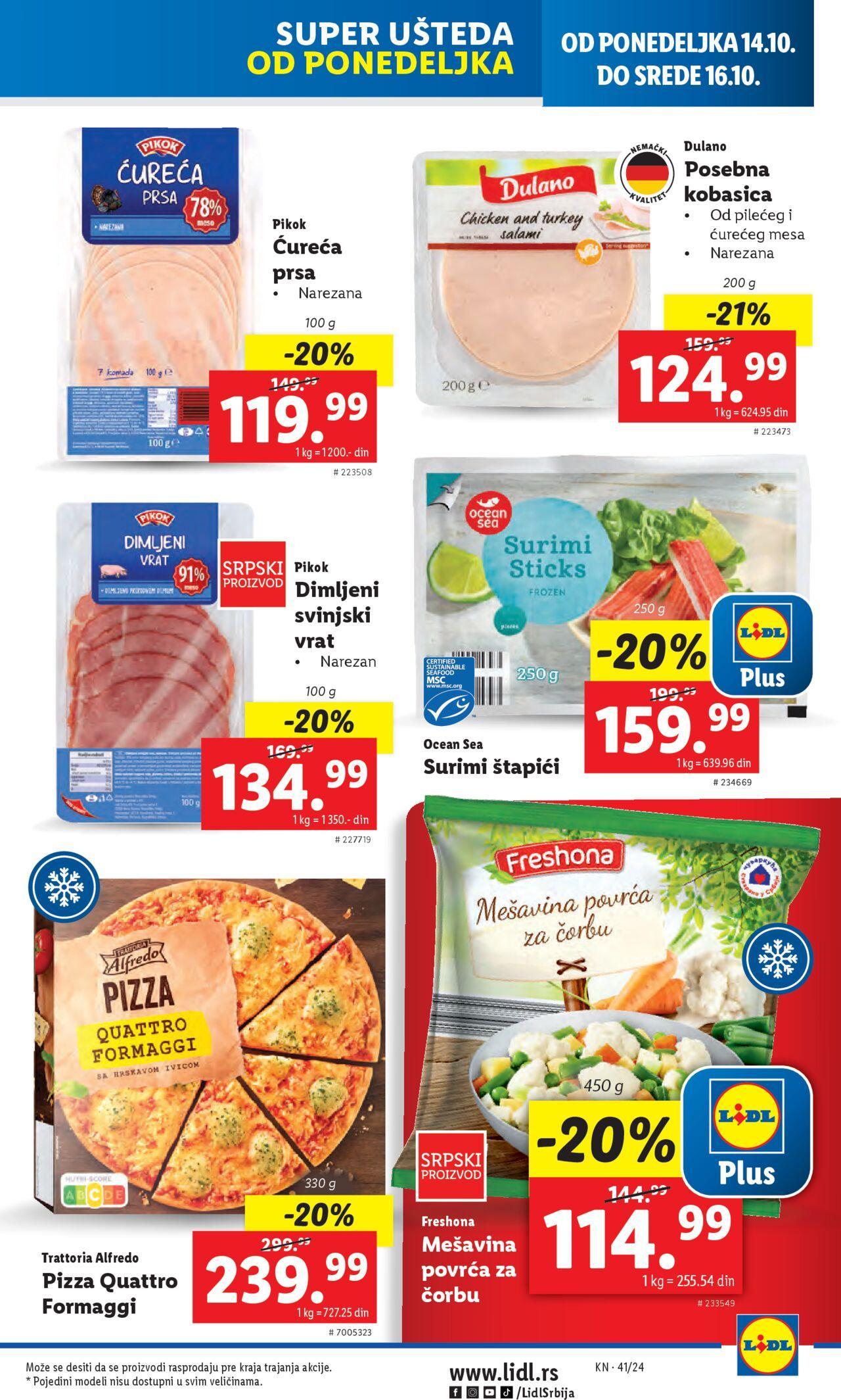 Lidl katalog - najnovije akcije 10.10.2024 - 16.10.2024 47