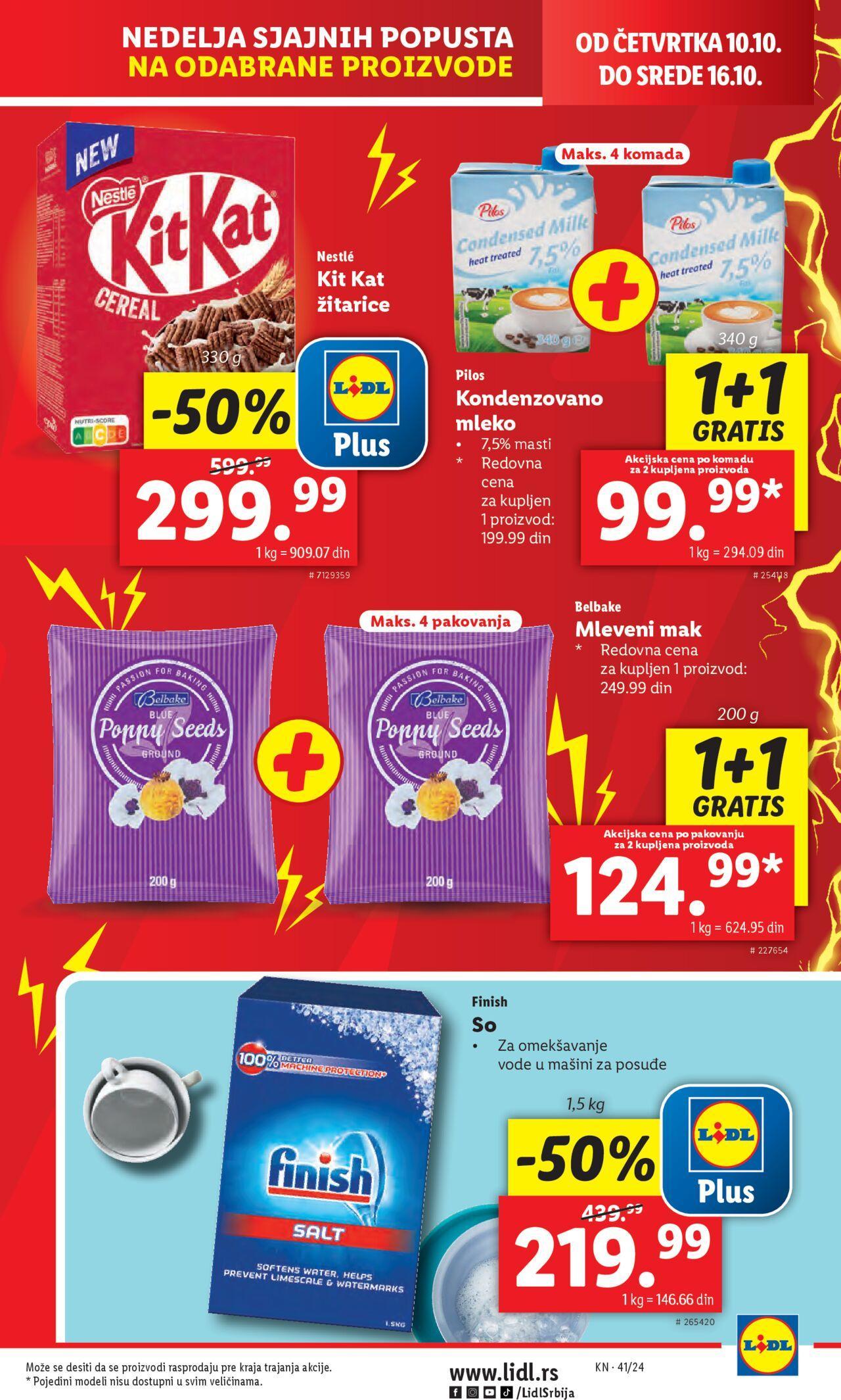 Lidl katalog - najnovije akcije 10.10.2024 - 16.10.2024 9