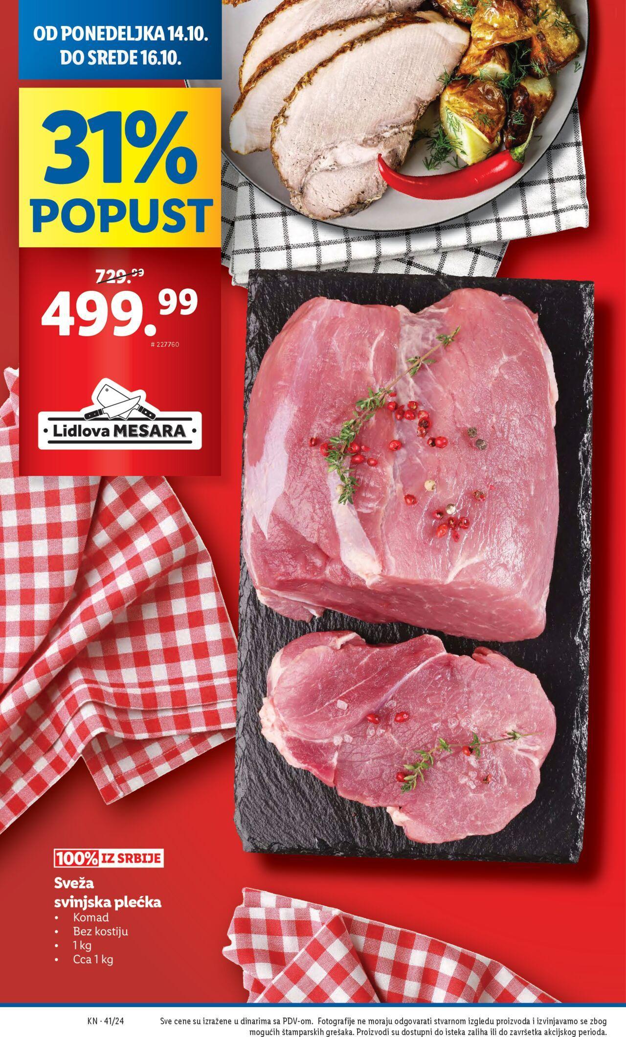 Lidl katalog - najnovije akcije 10.10.2024 - 16.10.2024 40