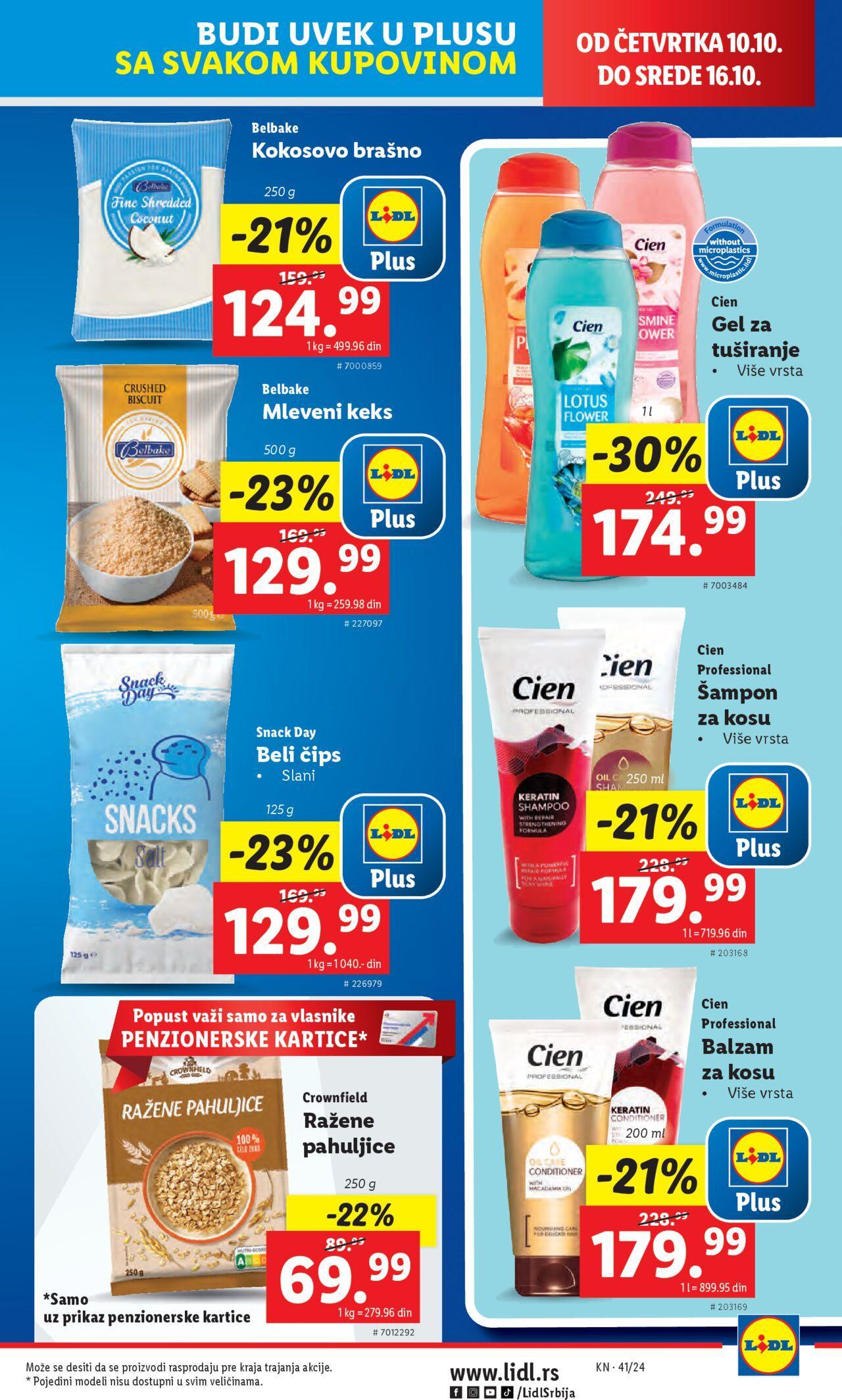 Lidl katalog - najnovije akcije 10.10.2024 - 16.10.2024 15