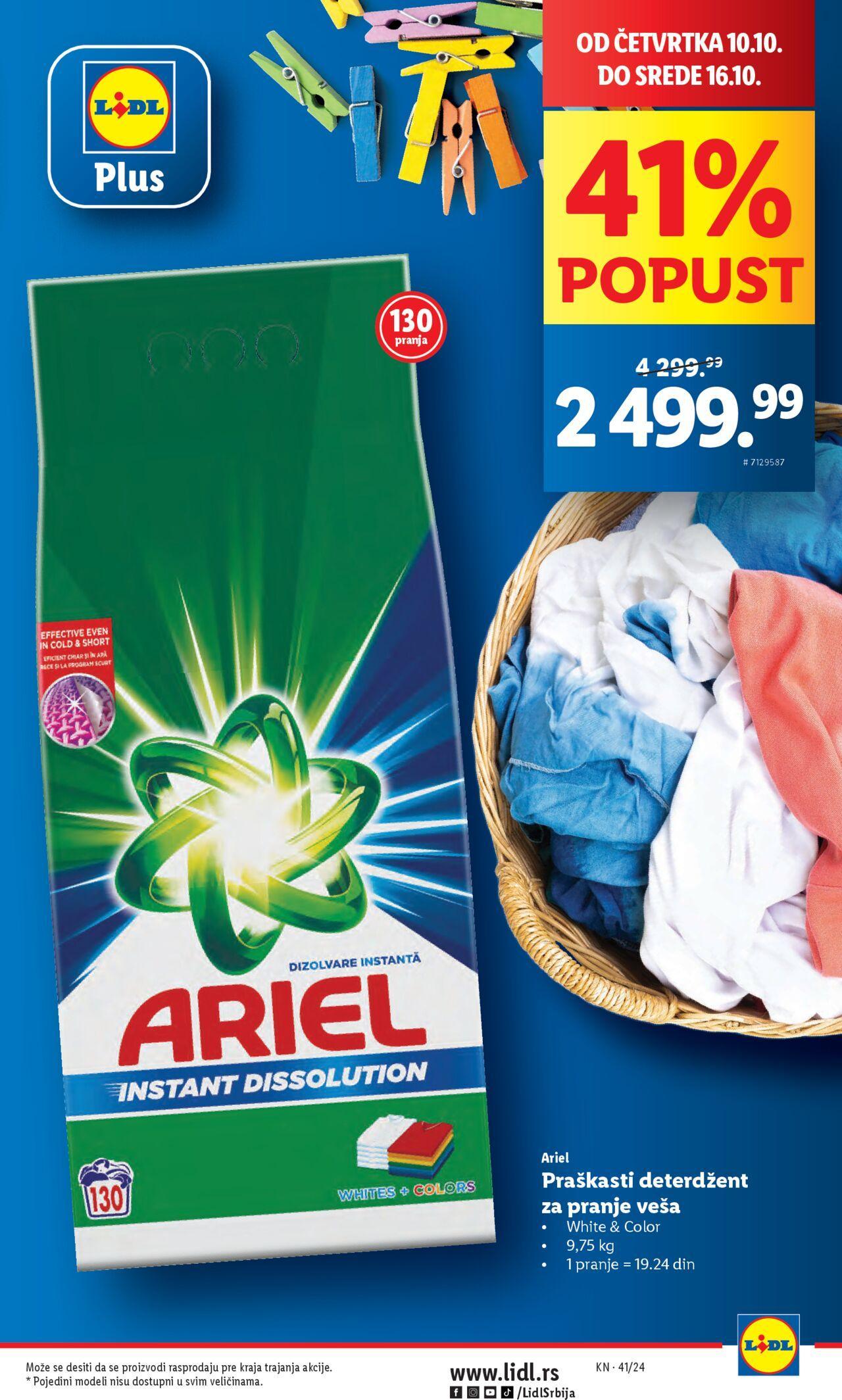 Lidl katalog - najnovije akcije 10.10.2024 - 16.10.2024 7