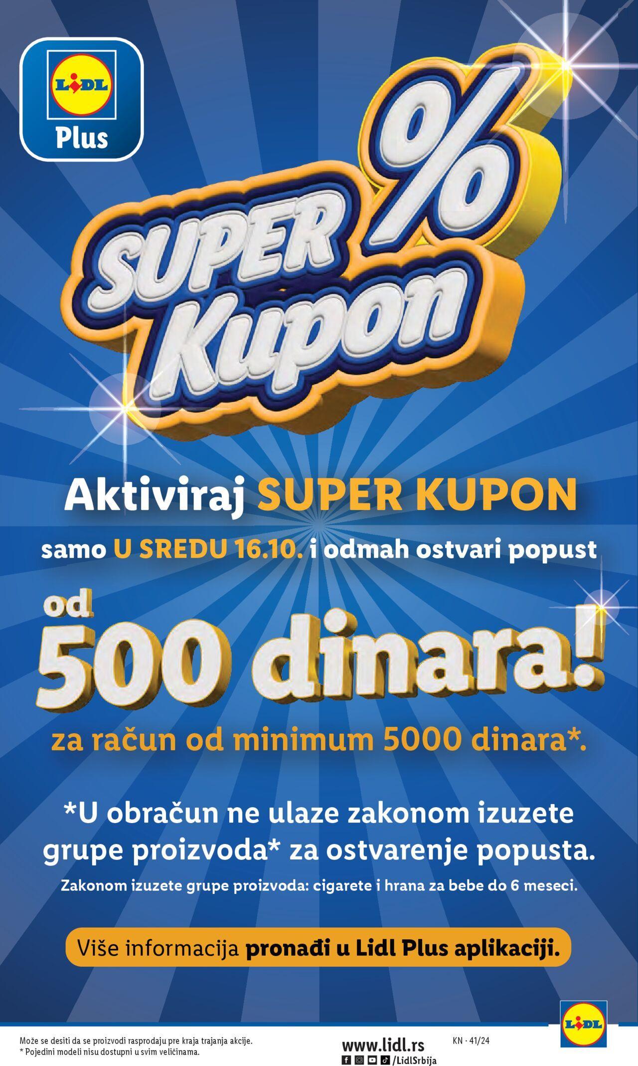 Lidl katalog - najnovije akcije 10.10.2024 - 16.10.2024 43