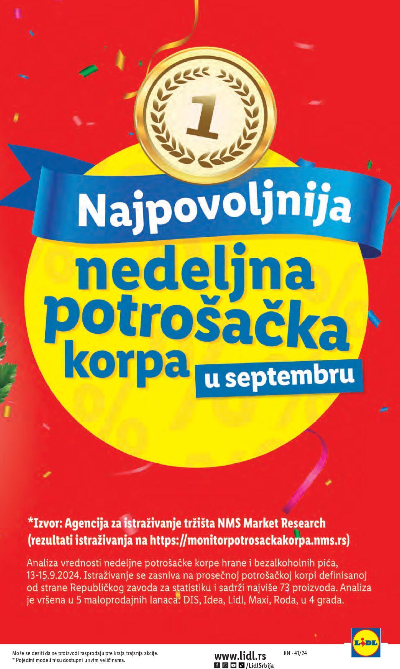 Lidl katalog - najnovije akcije 10.10.2024 - 16.10.2024 3