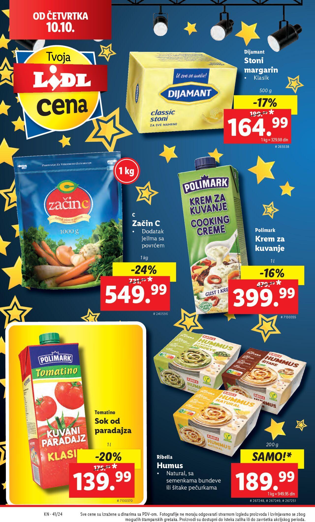 Lidl katalog - najnovije akcije 10.10.2024 - 16.10.2024 22