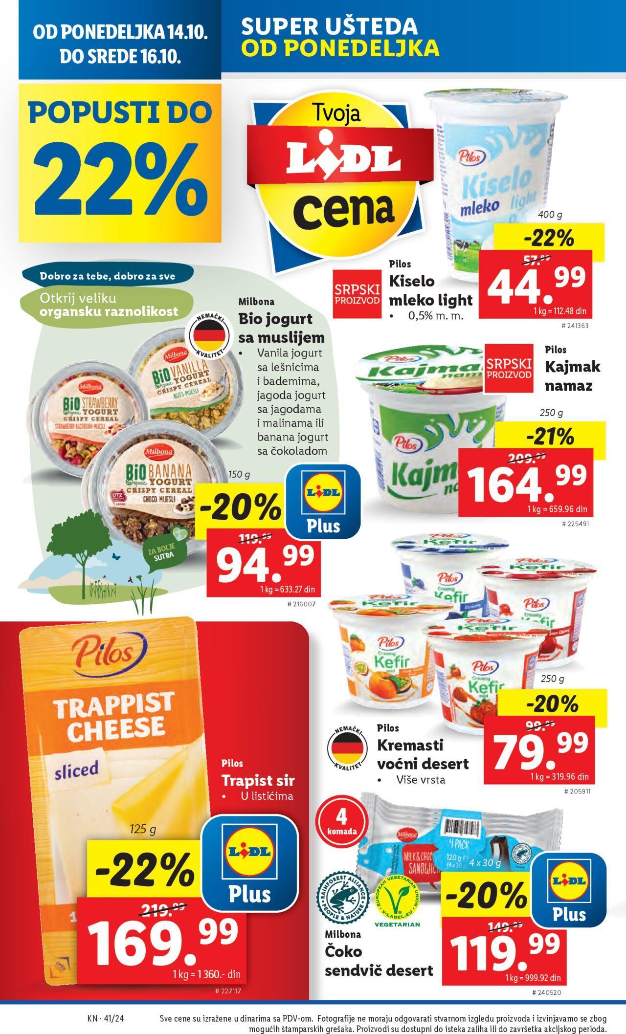 Lidl katalog - najnovije akcije 10.10.2024 - 16.10.2024 46