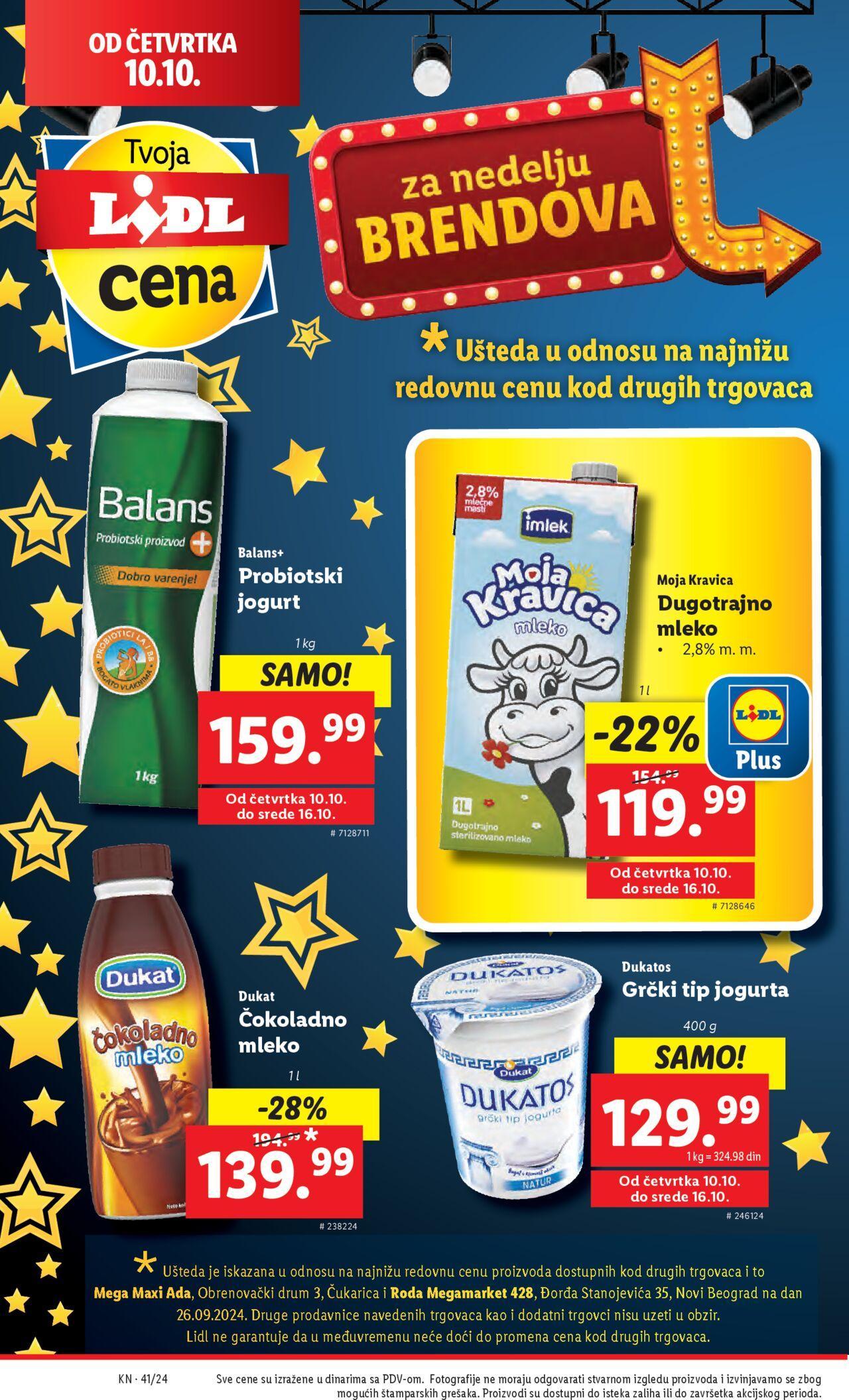 Lidl katalog - najnovije akcije 10.10.2024 - 16.10.2024 20