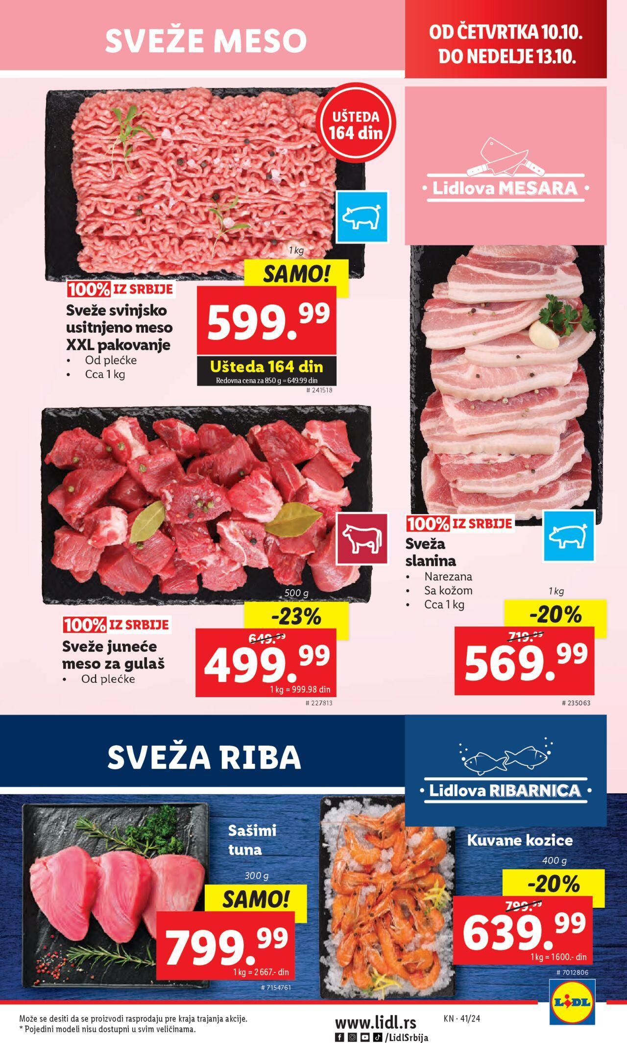 Lidl katalog - najnovije akcije 10.10.2024 - 16.10.2024 11