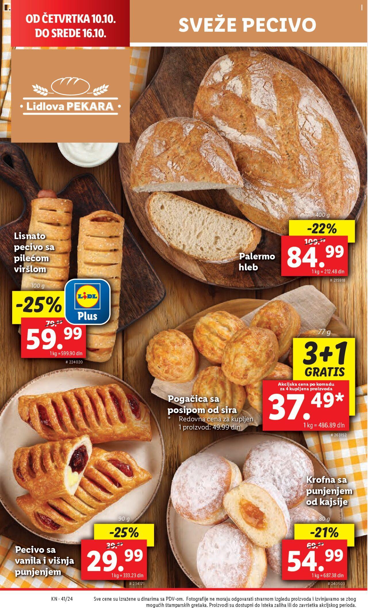 Lidl katalog - najnovije akcije 10.10.2024 - 16.10.2024 12