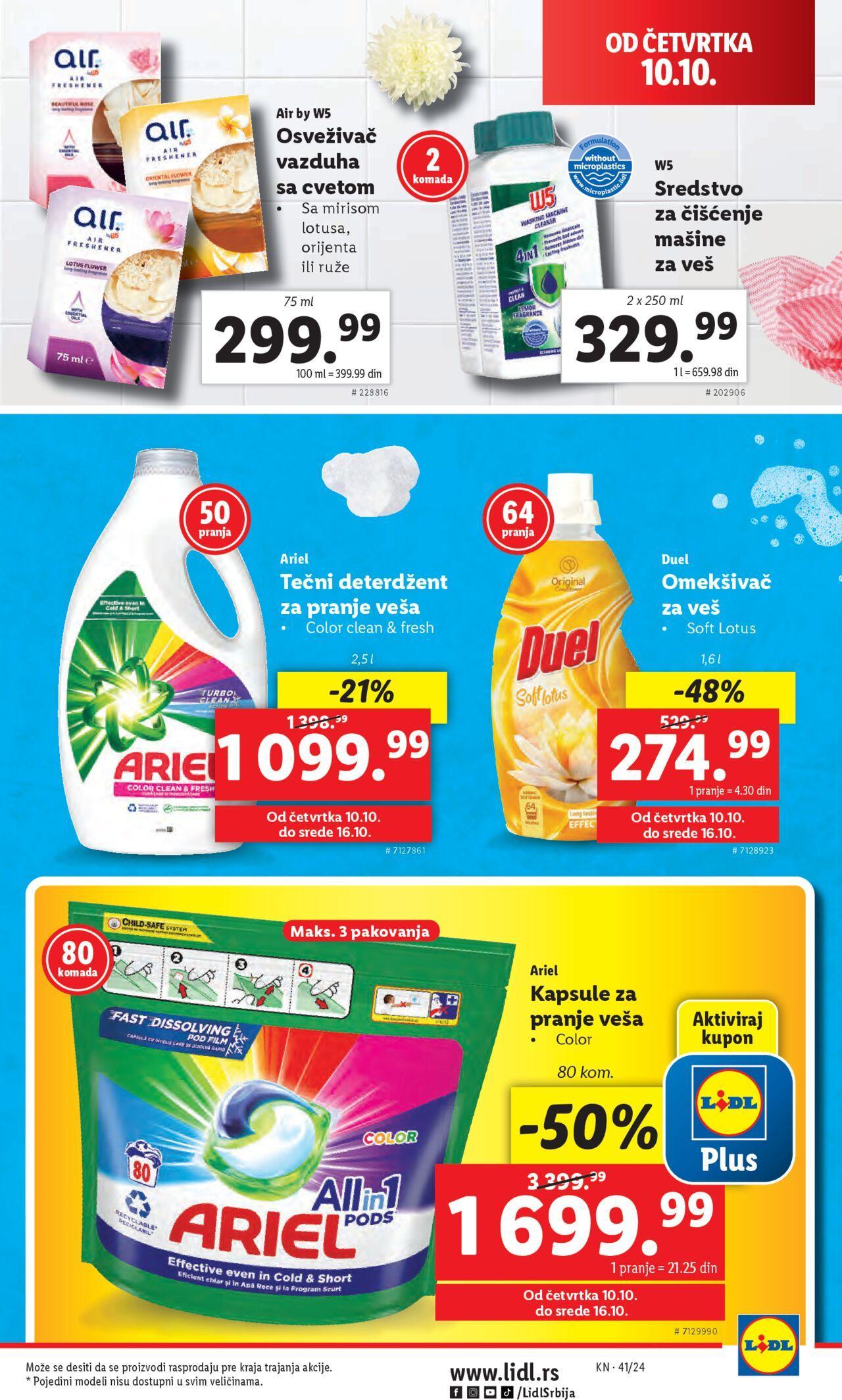 Lidl katalog - najnovije akcije 10.10.2024 - 16.10.2024 31