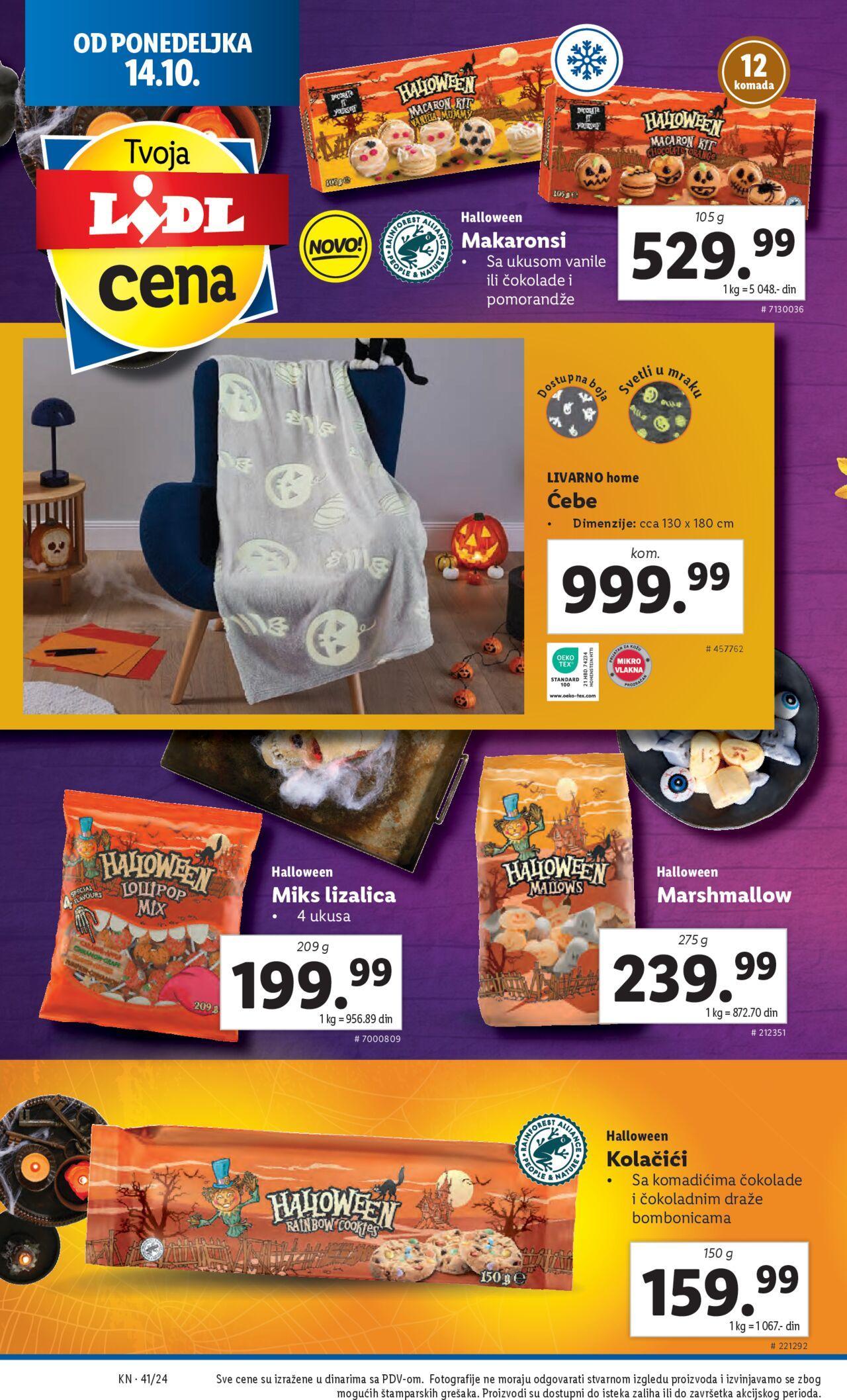 Lidl katalog - najnovije akcije 10.10.2024 - 16.10.2024 52