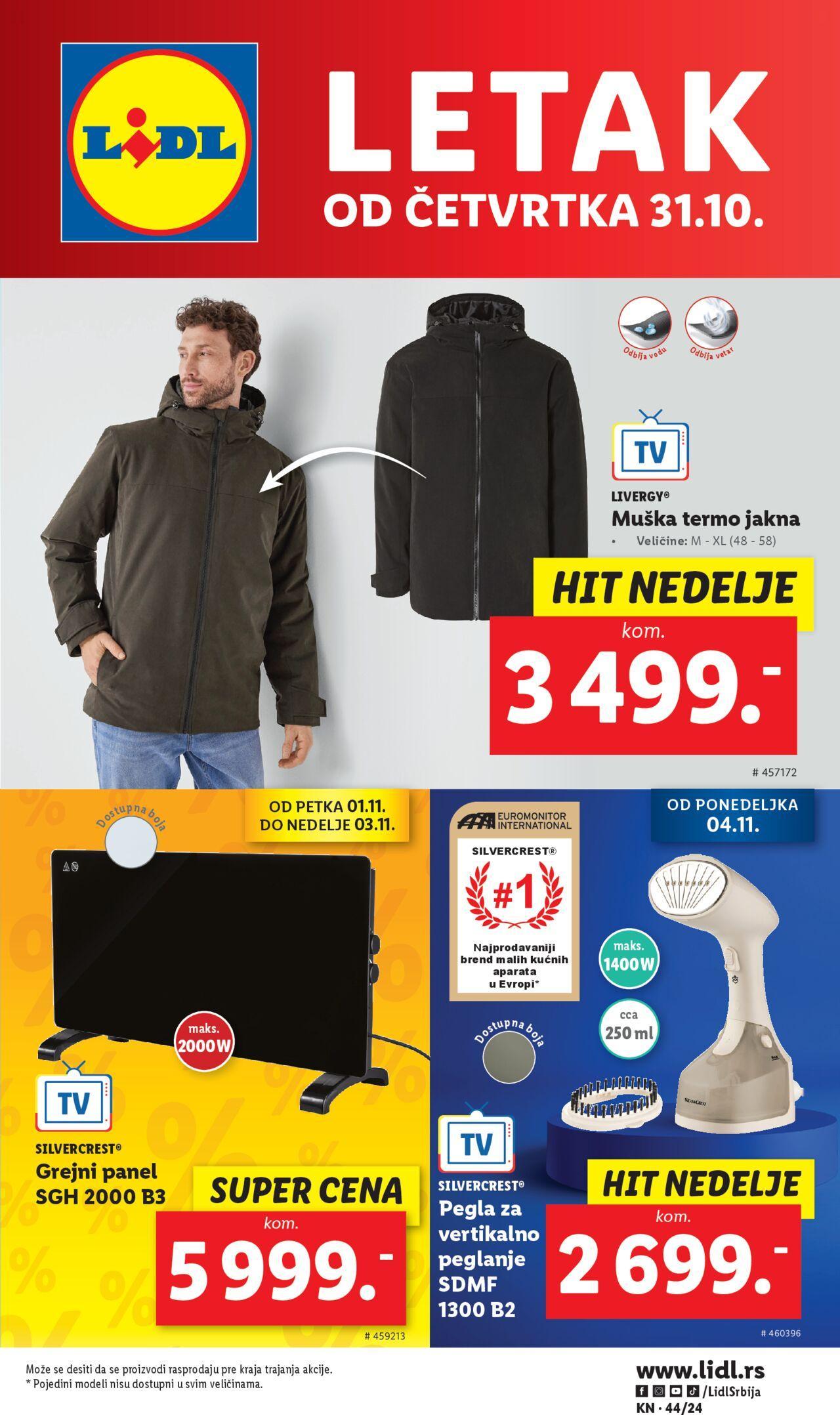 Lidl katalog - najnovije akcije 01.11.2024 - 30.11.2024