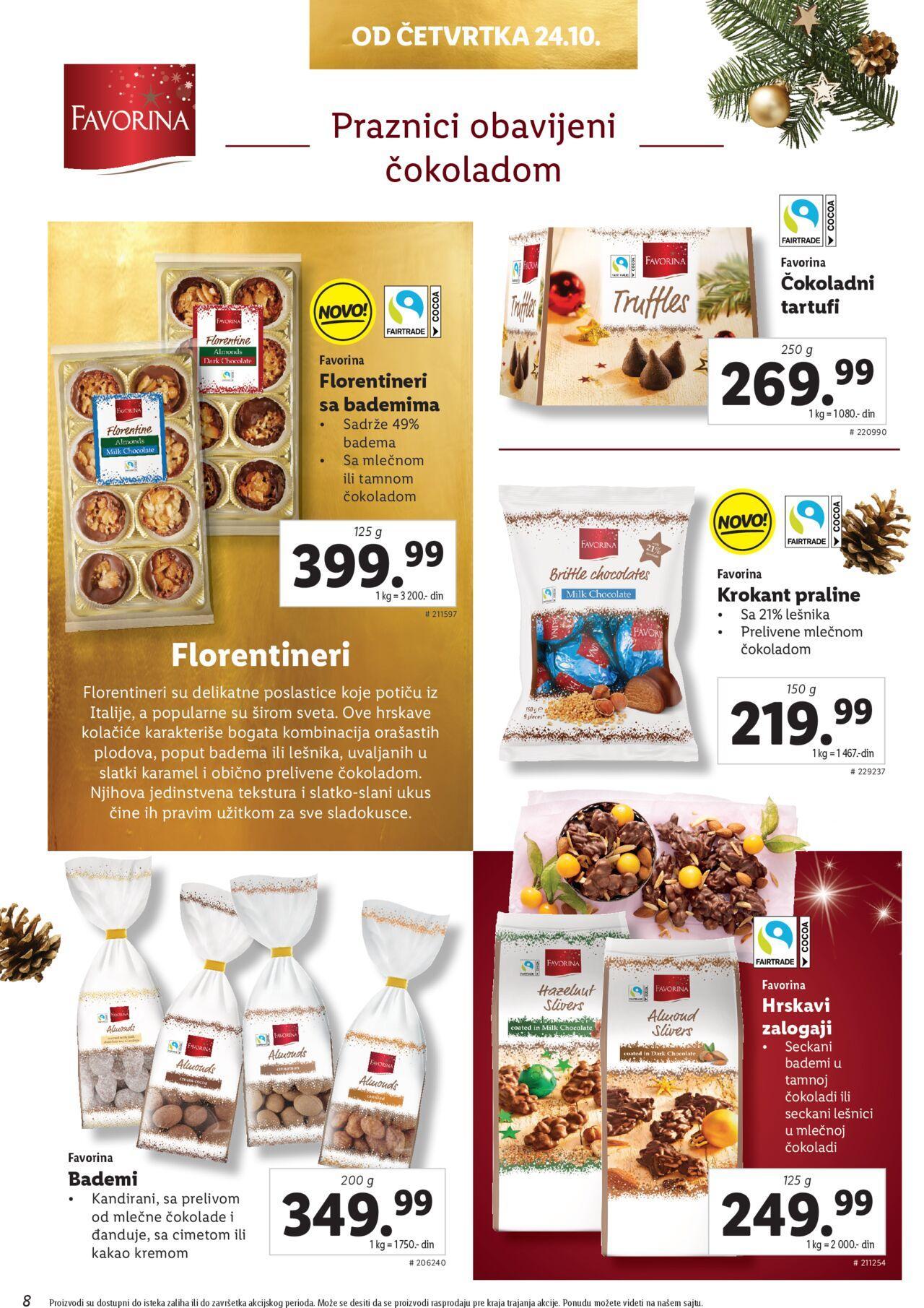 Lidl katalog - najnovije akcije od ponedeljka 21.10.2024 8