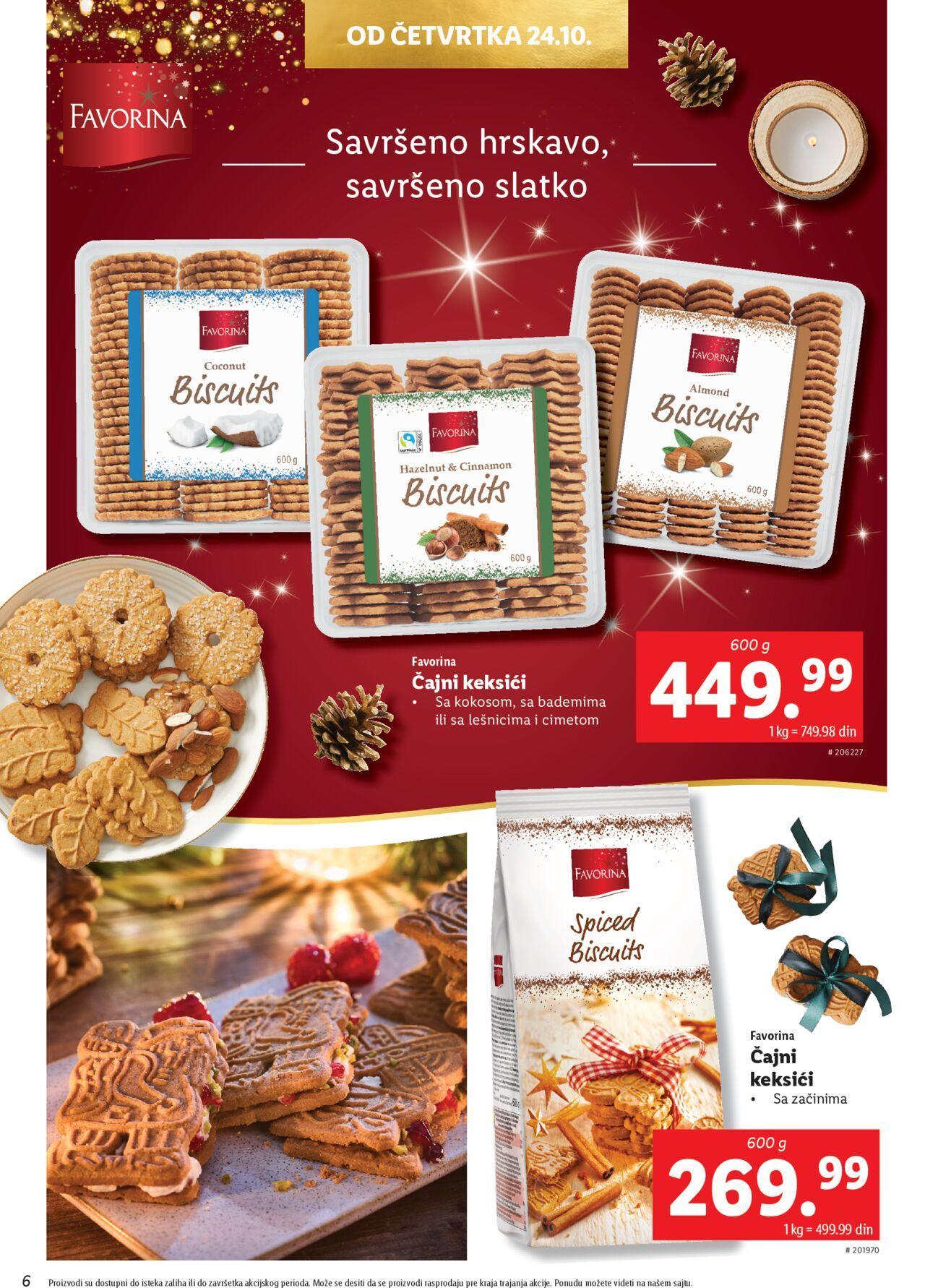 Lidl katalog - najnovije akcije od ponedeljka 21.10.2024 6