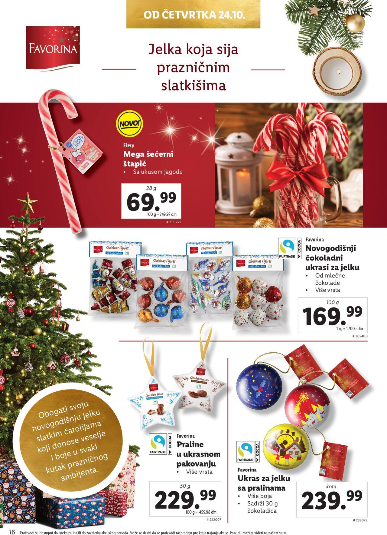 Lidl katalog - najnovije akcije od ponedeljka 21.10.2024 16