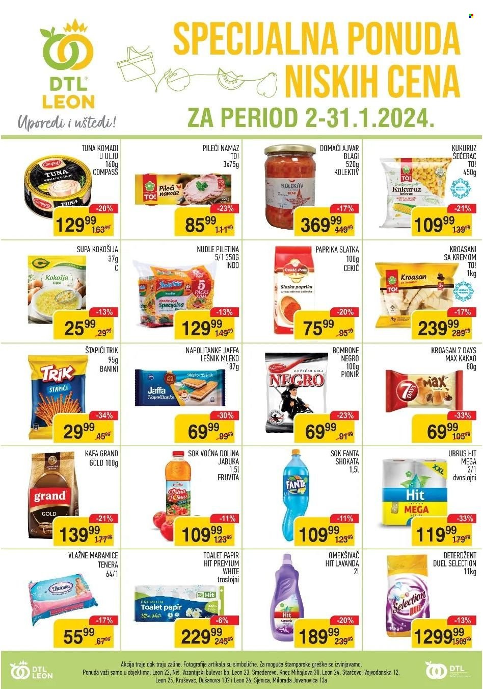 Leon Diskont katalog - 02.01.-31.01.2024