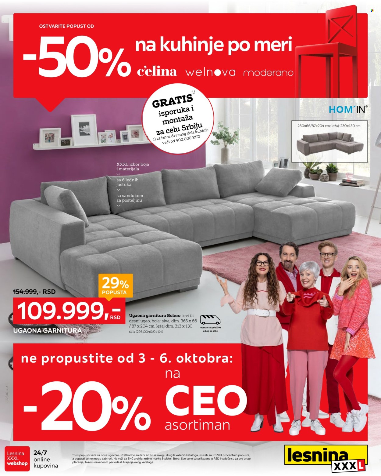 Lesnina XXXL katalog - 30.09.-27.10.2024 - strana 1