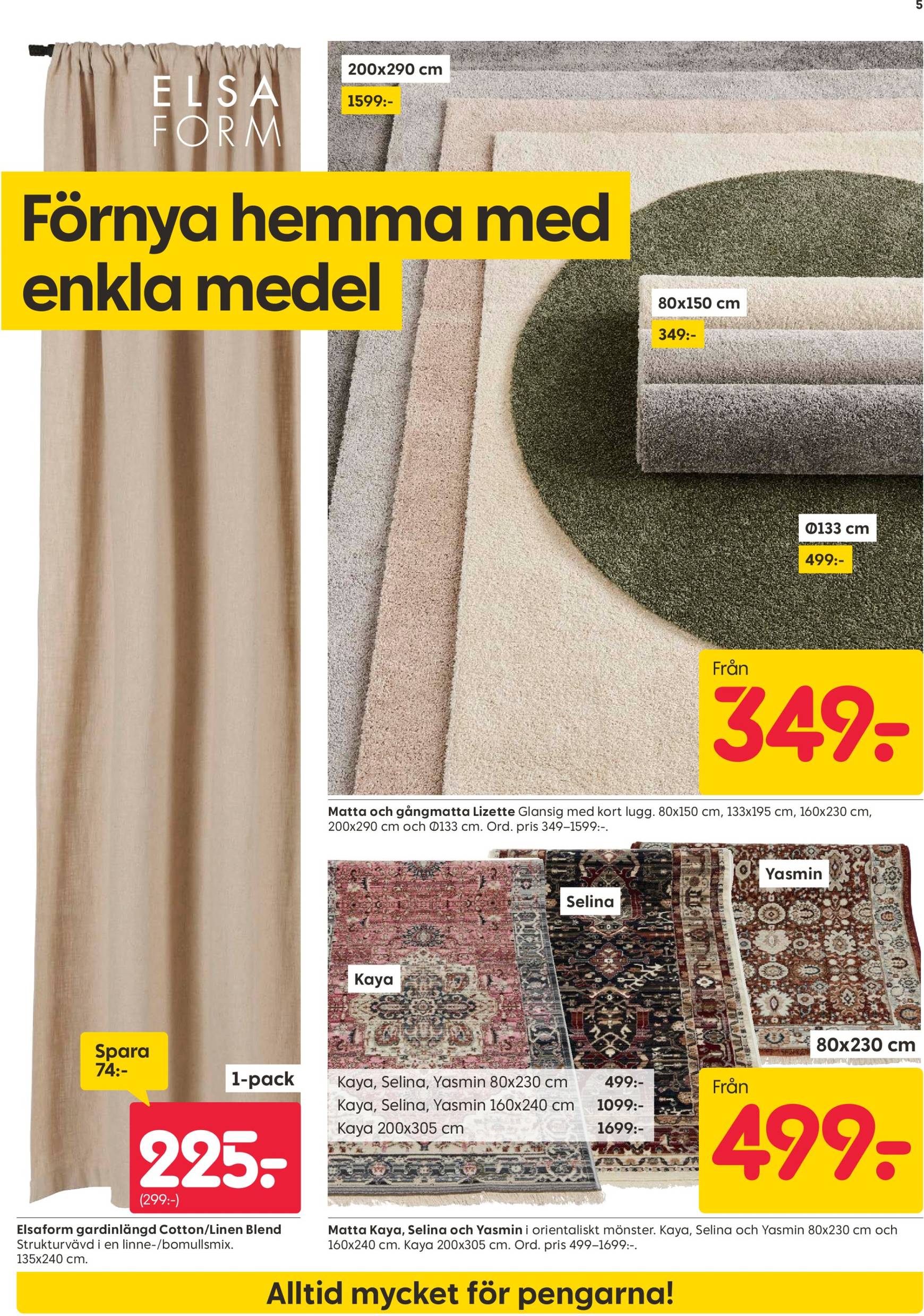 Rusta-reklambladet giltigt från 30.09. - 06.10. 5