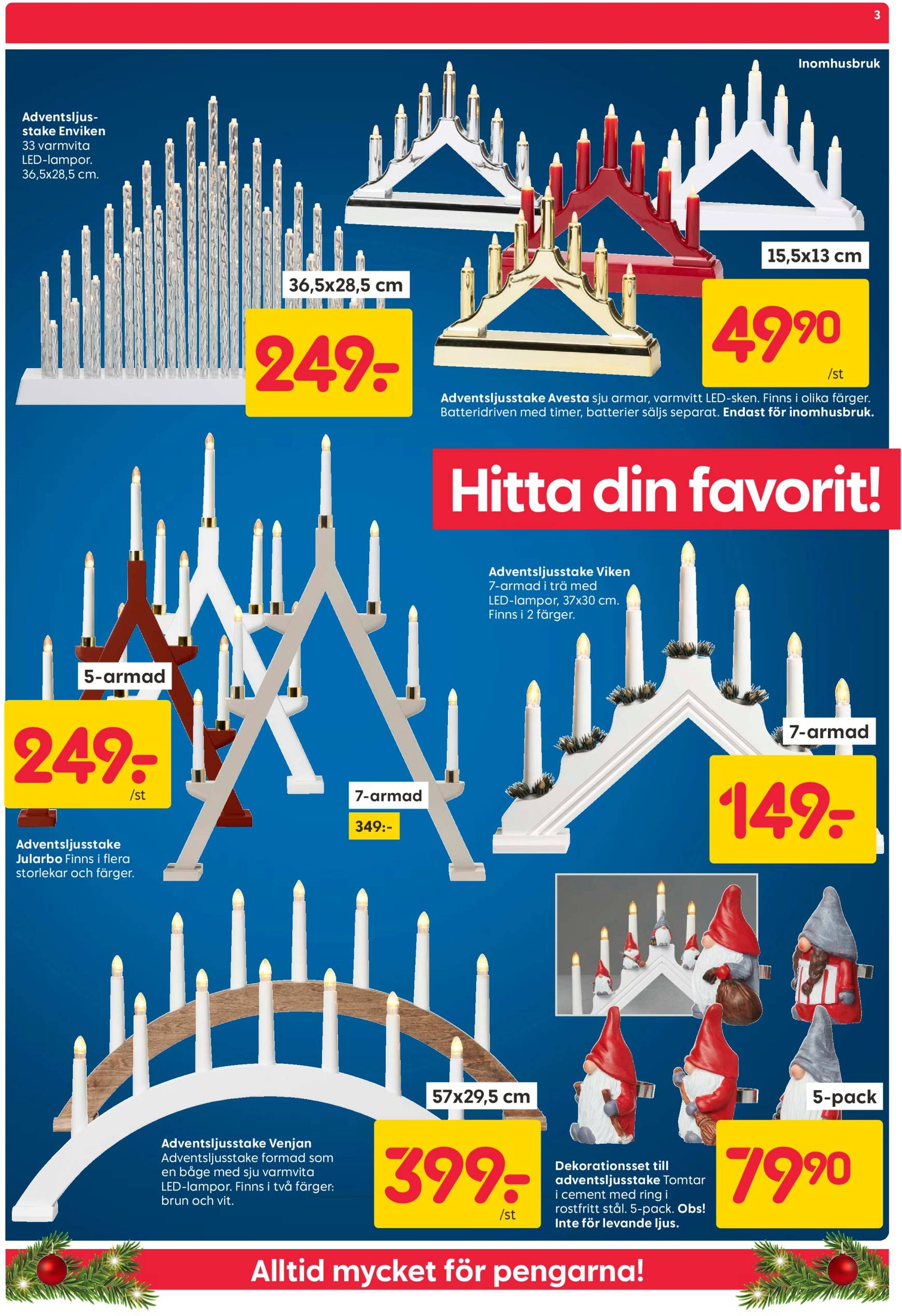 Rusta-reklambladet är giltigt från 04.11. - 10.11. 3