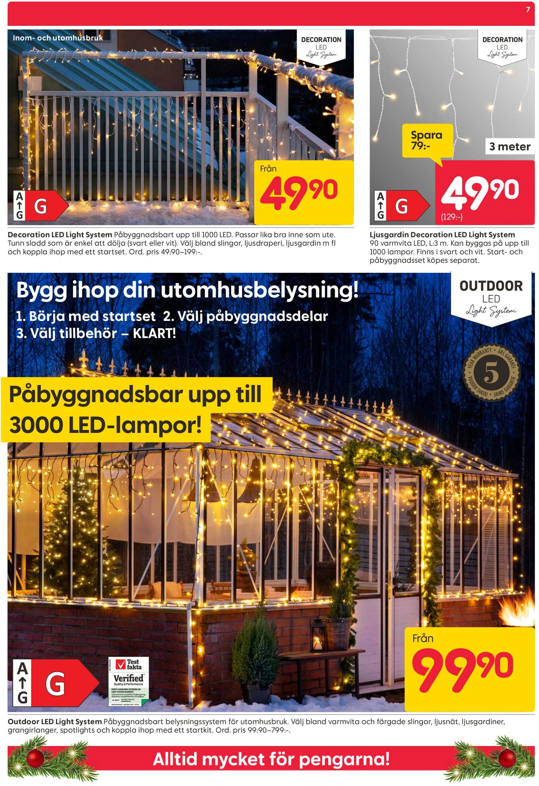 Rusta-reklambladet är giltigt från 11.11. - 17.11. 7