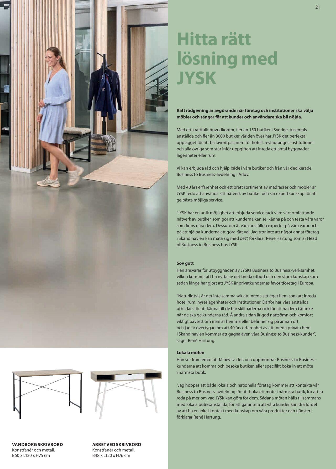 JYSK - Business to Business katalog från 29/02/2024 21