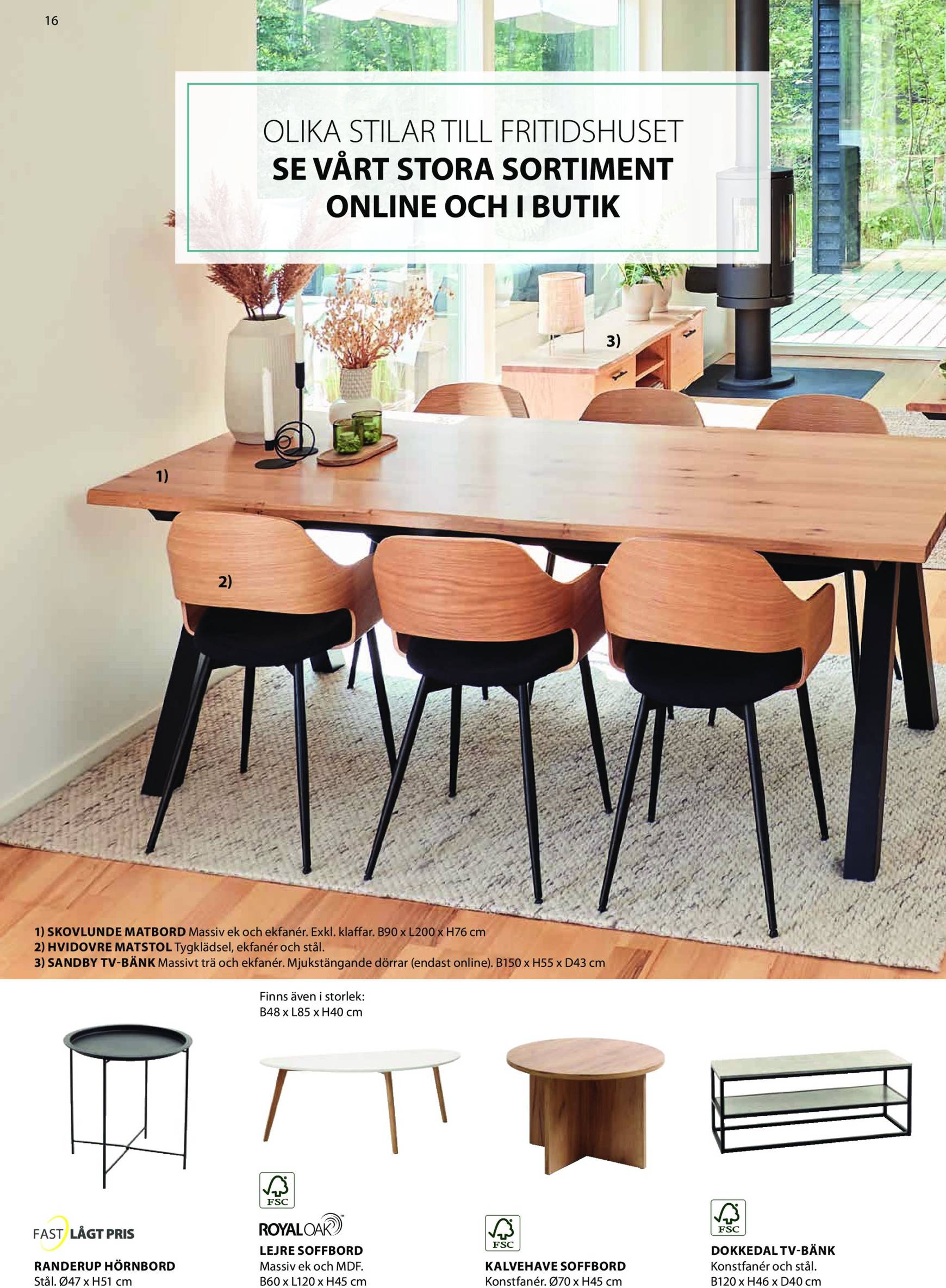 JYSK - Business to Business-reklambladet är giltigt från 01.01. - 31.12. 16