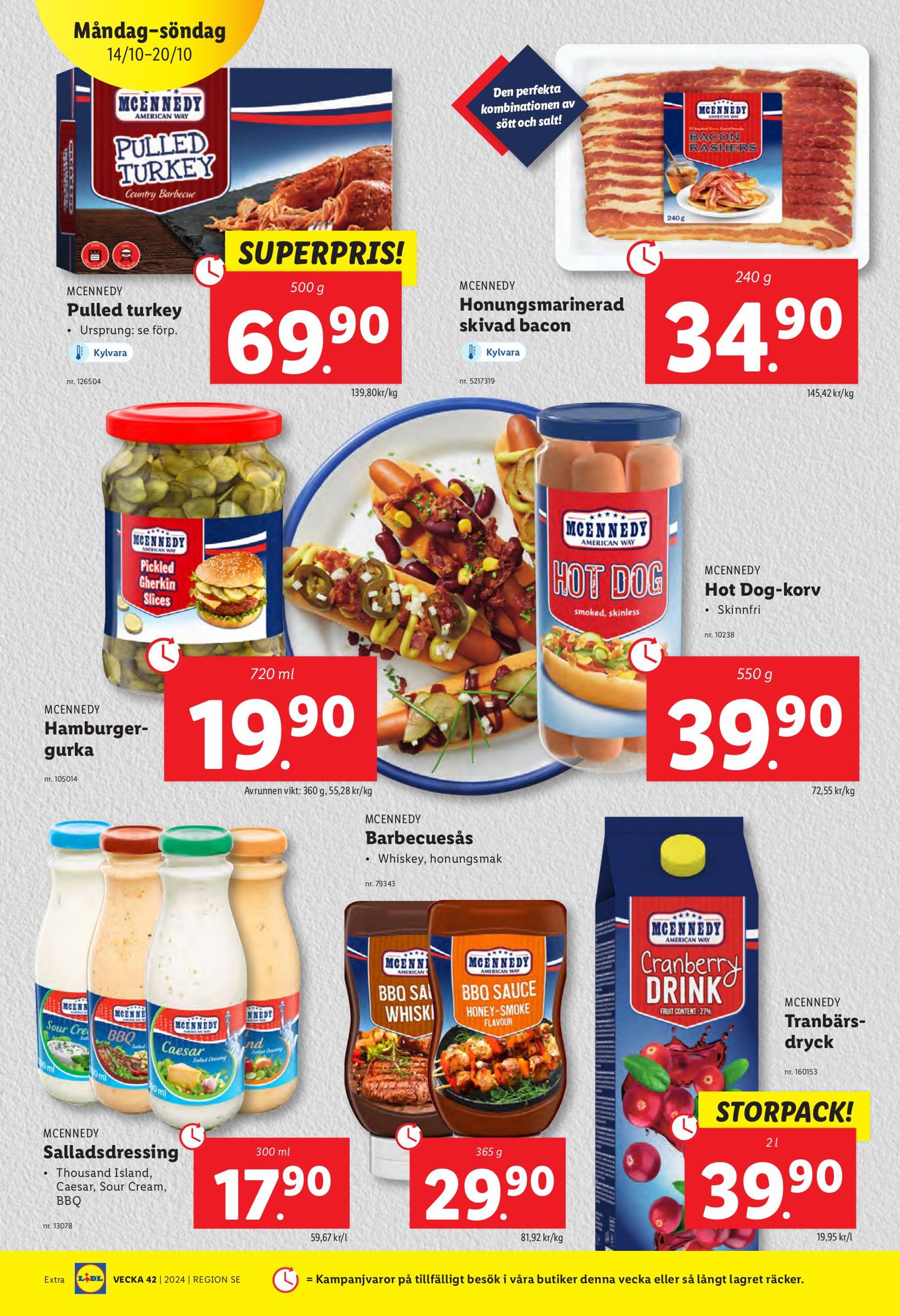 Lidl-reklambladet är giltigt från 14.10. till 20.10. 10