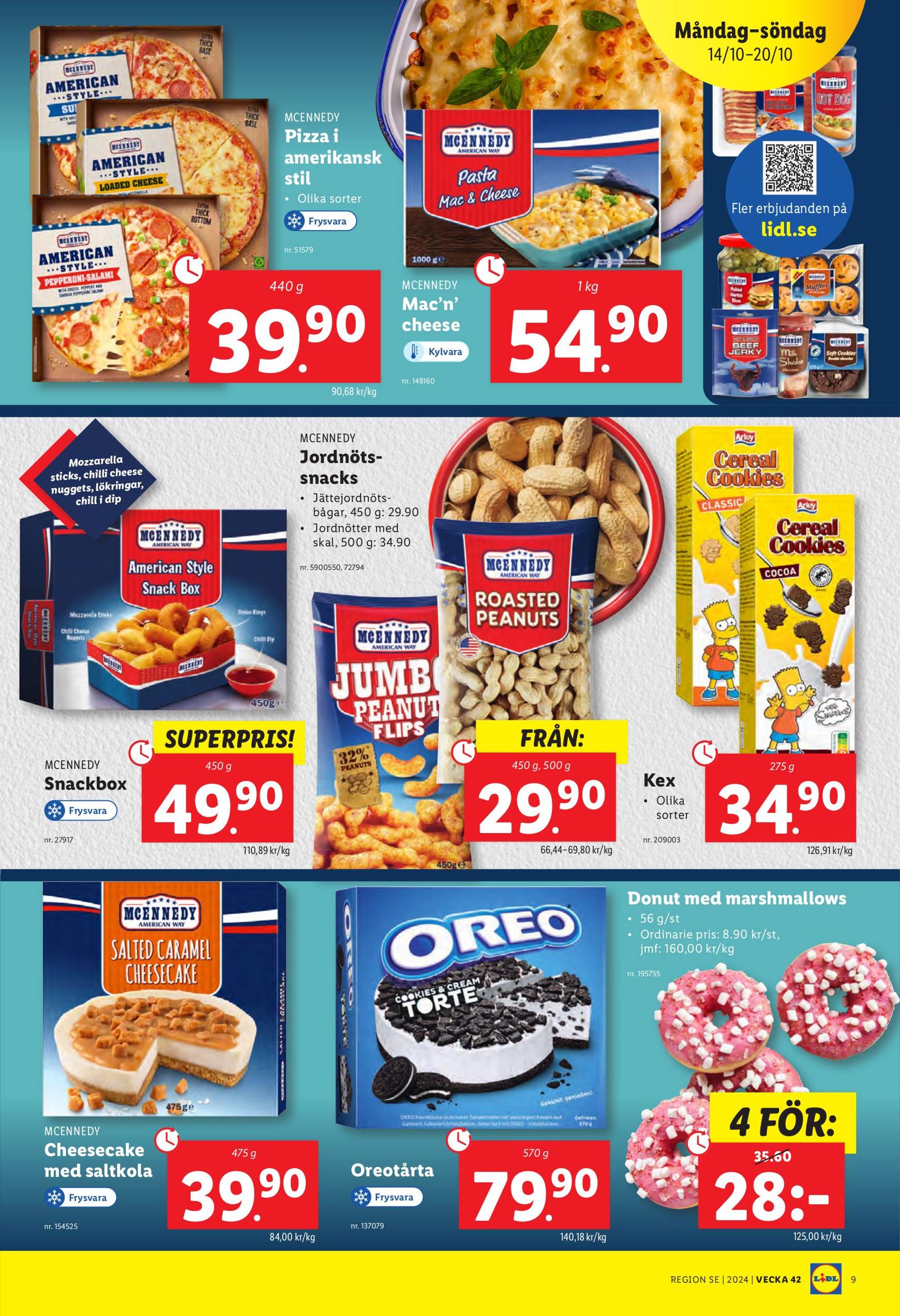 Lidl-reklambladet är giltigt från 14.10. till 20.10. 9