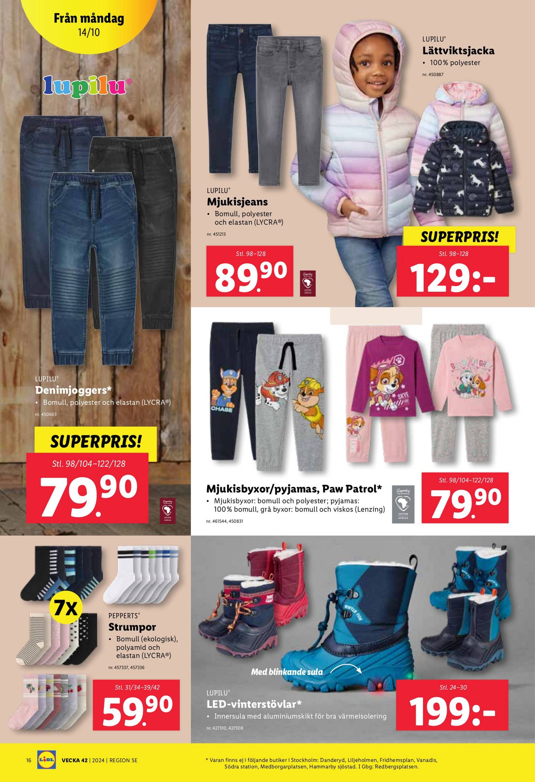 Lidl-reklambladet är giltigt från 14.10. till 20.10. 22