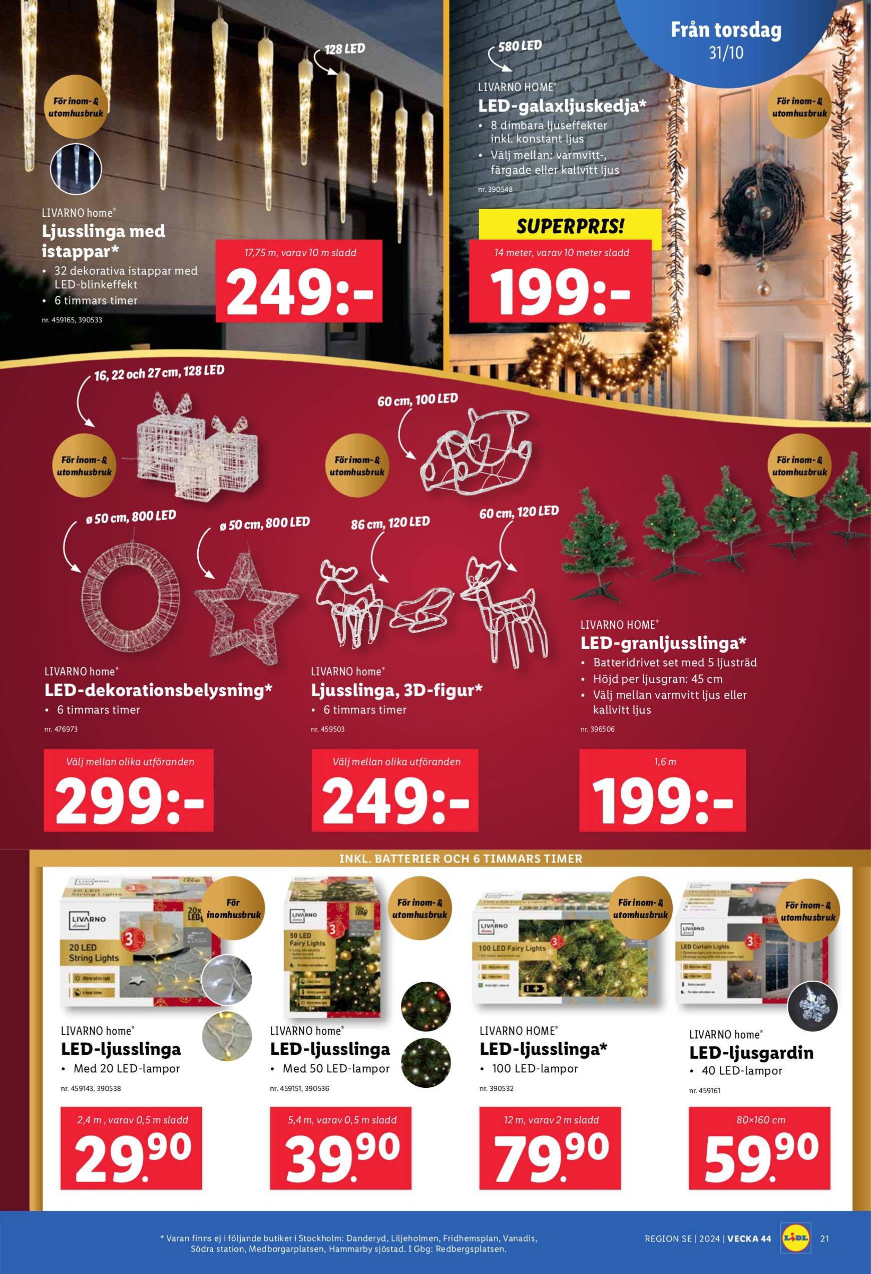 Lidl-reklambladet är giltigt från 28.10. - 03.11. 27