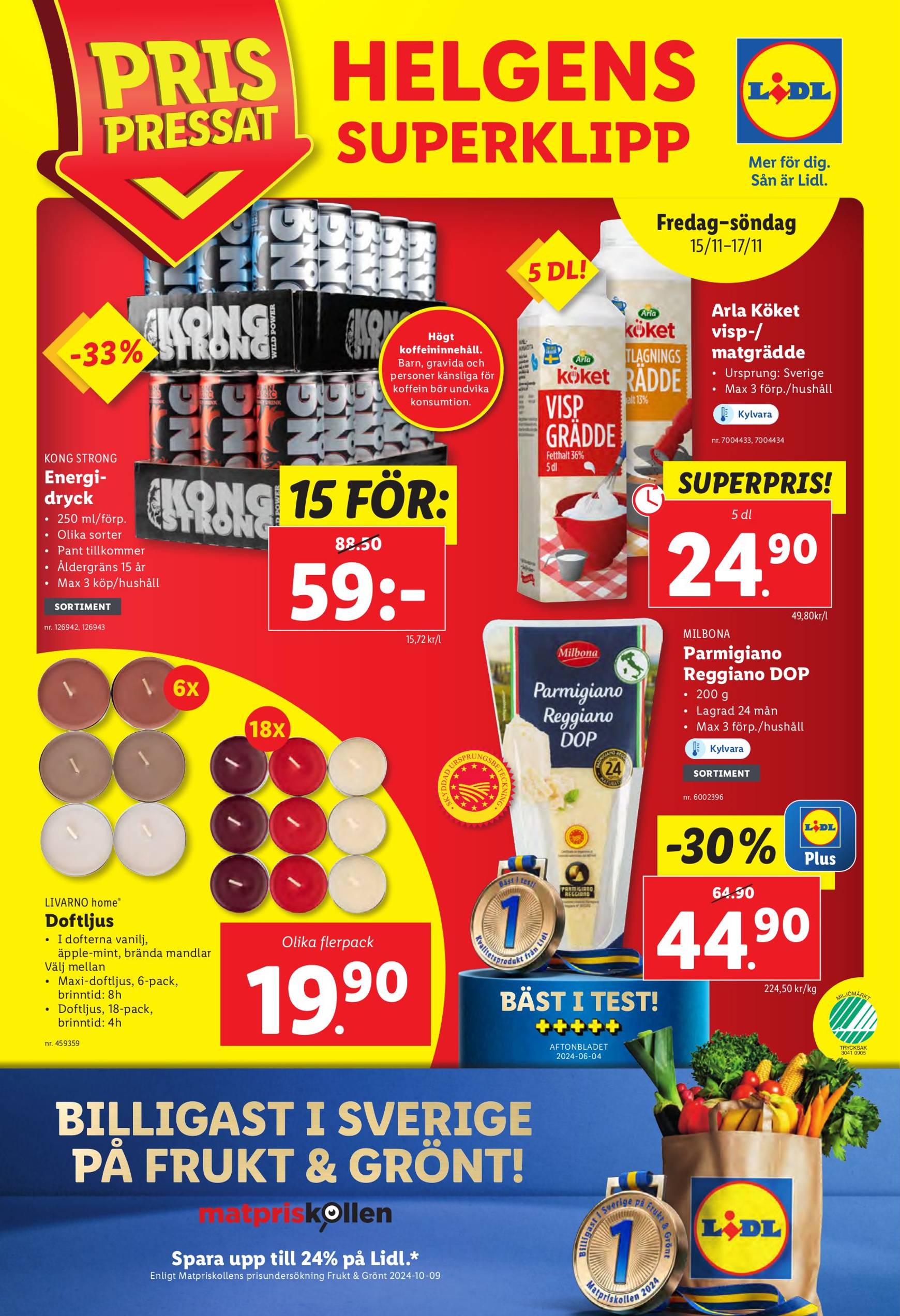 Lidl-reklambladet är giltigt från 11.11. - 17.11. 28