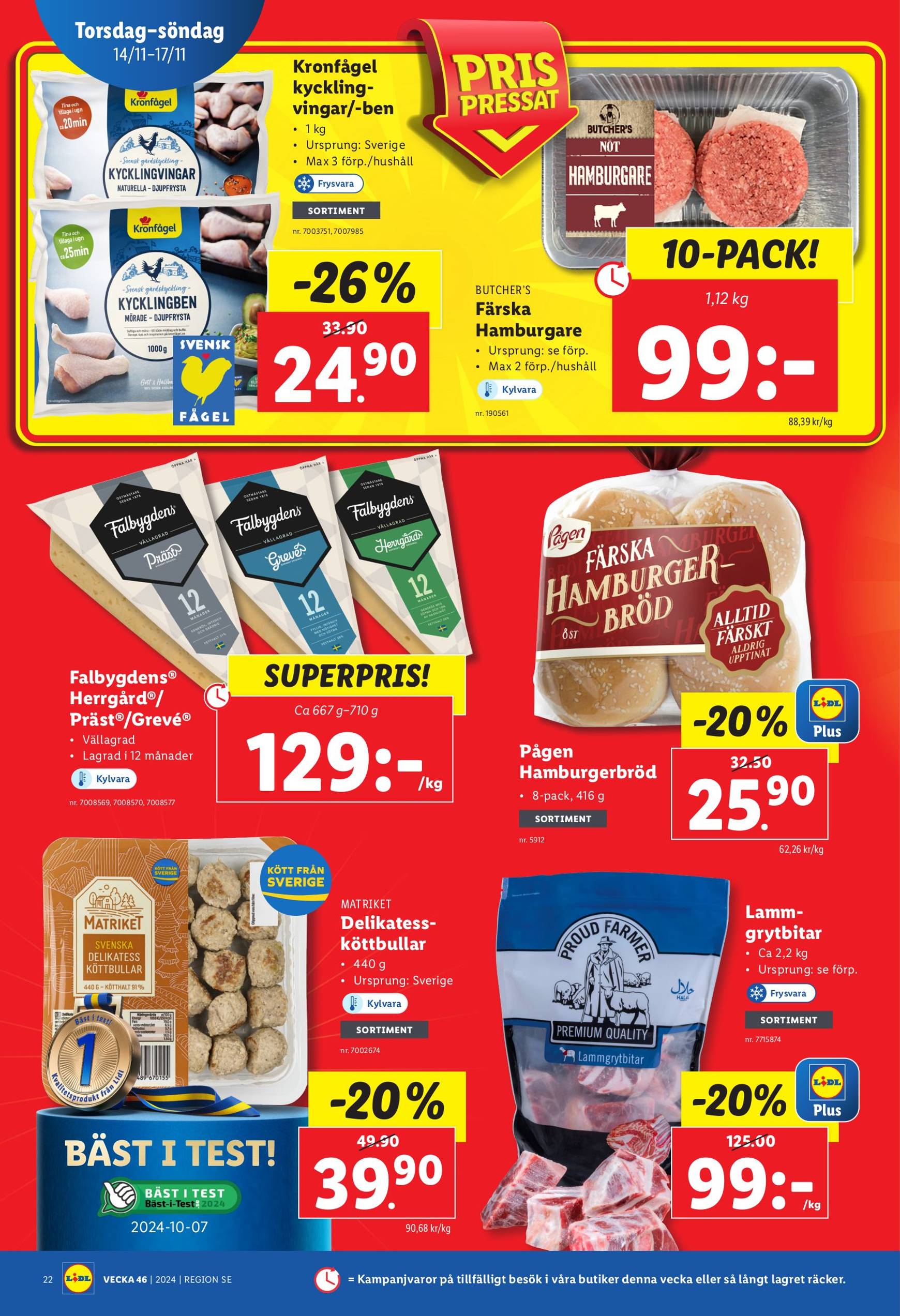 Lidl-reklambladet är giltigt från 11.11. - 17.11. 26