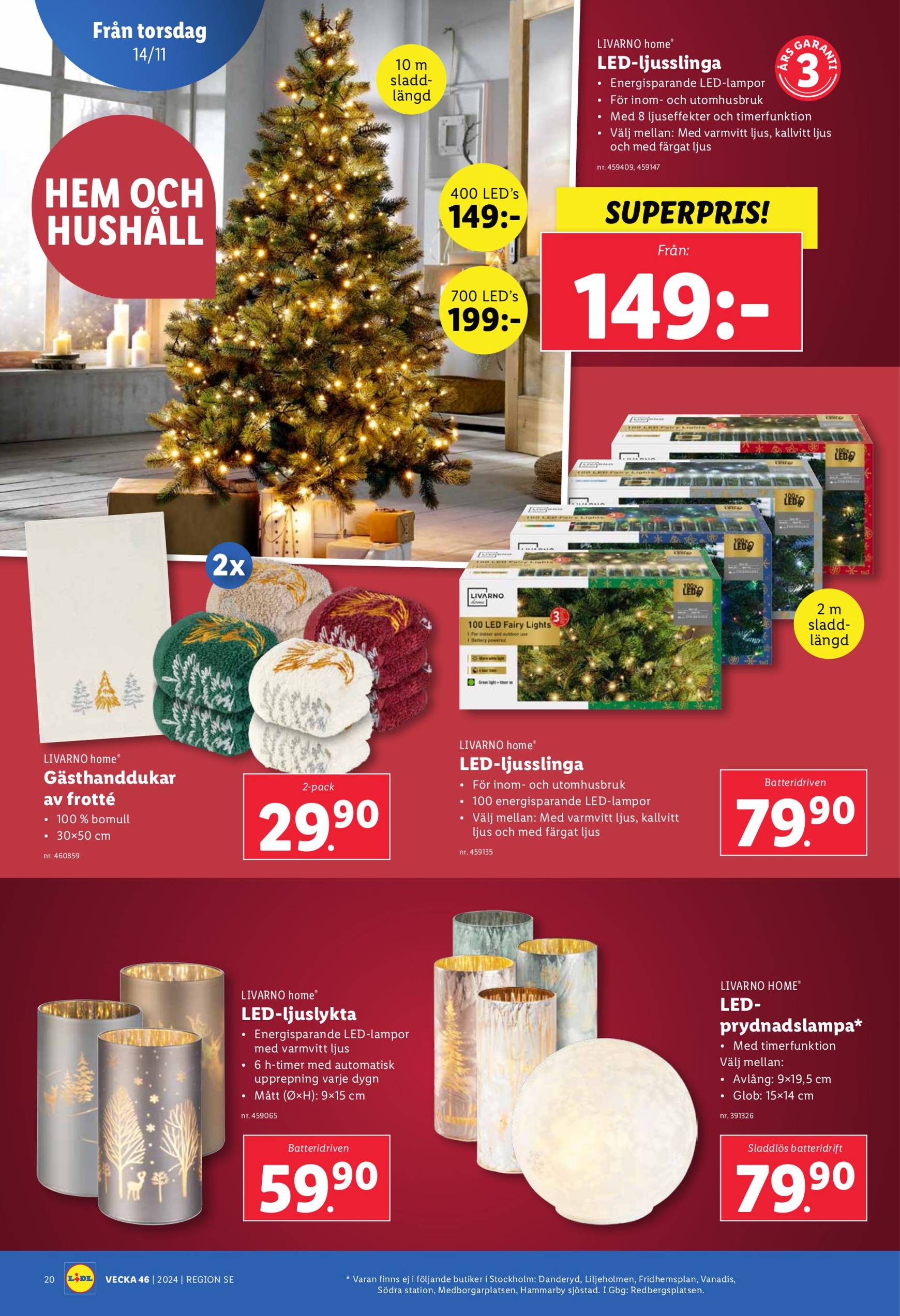 Lidl-reklambladet är giltigt från 11.11. - 17.11. 24