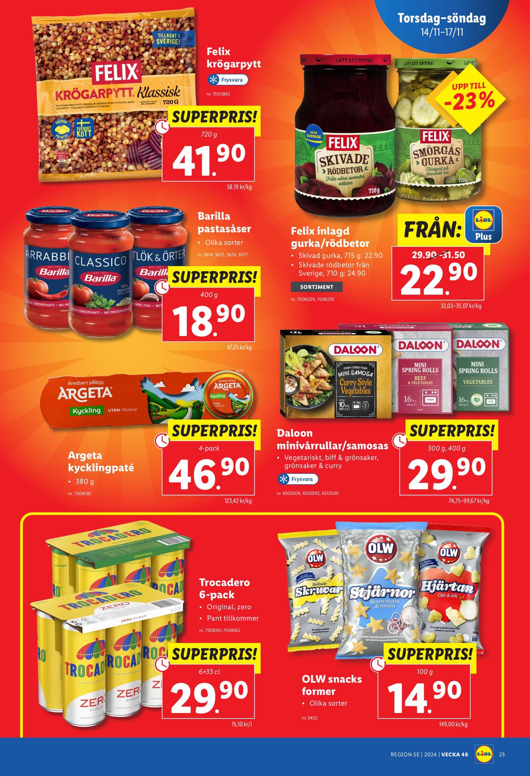 Lidl-reklambladet är giltigt från 11.11. - 17.11. 27