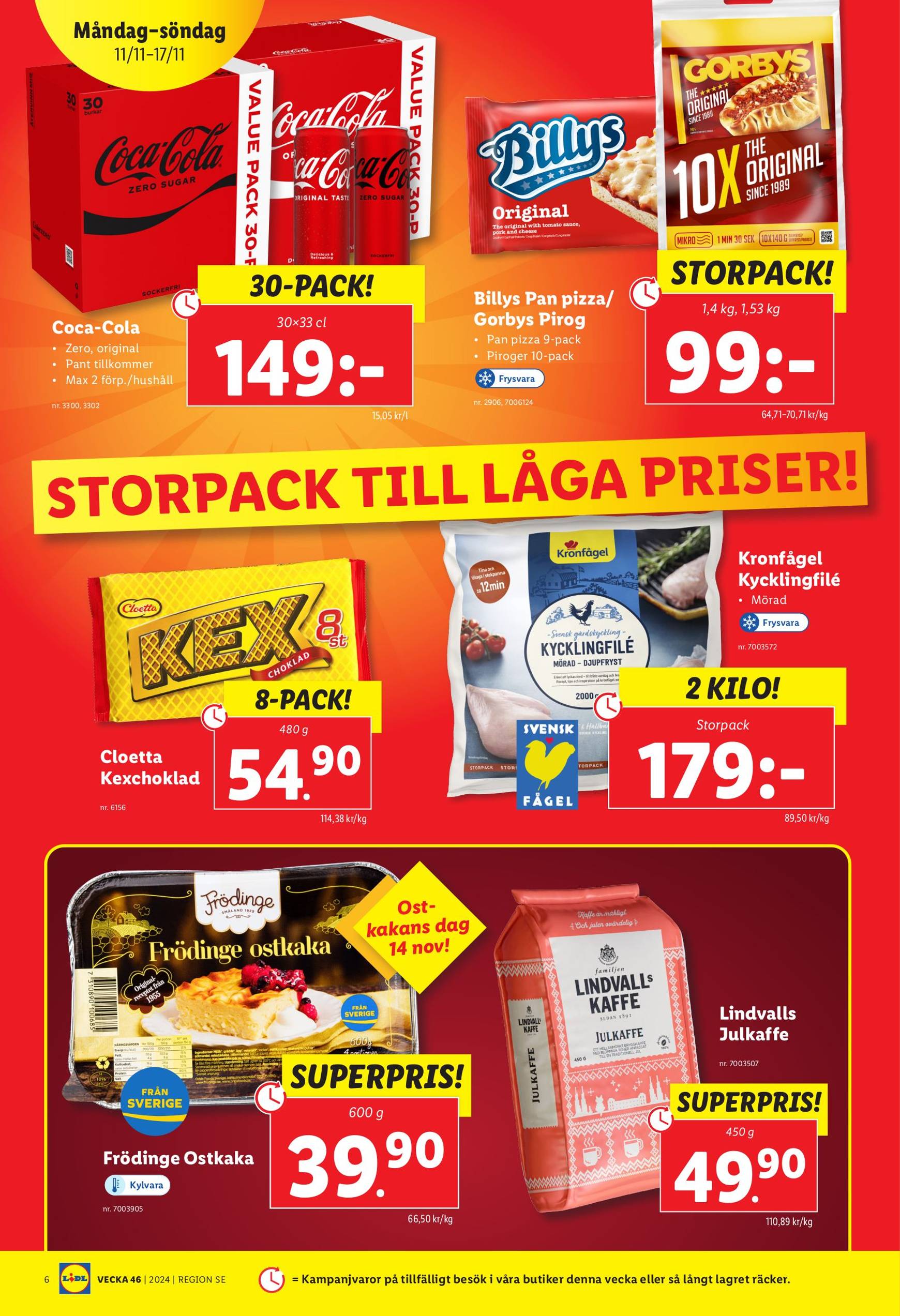 Lidl-reklambladet är giltigt från 11.11. - 17.11. 6