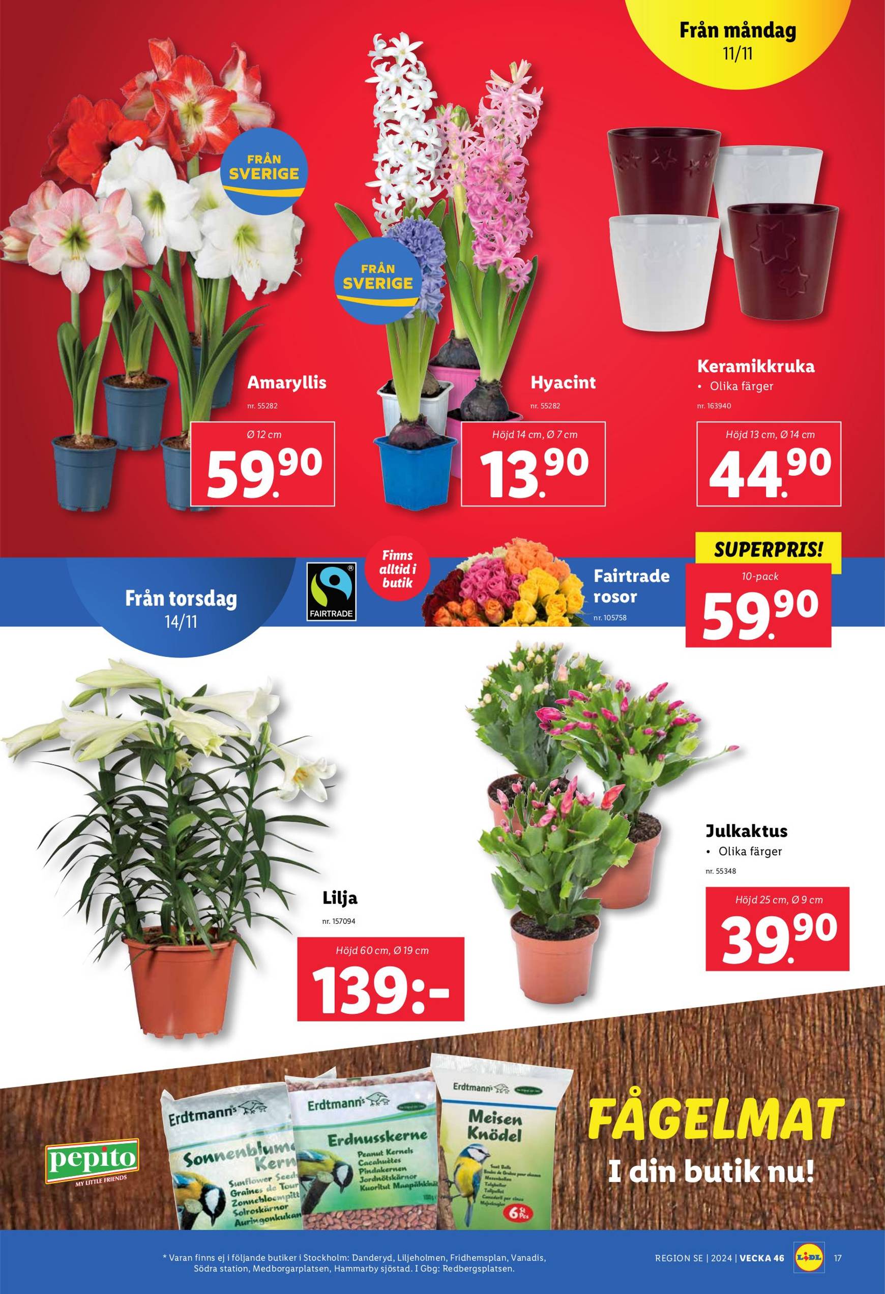 Lidl-reklambladet är giltigt från 11.11. - 17.11. 21