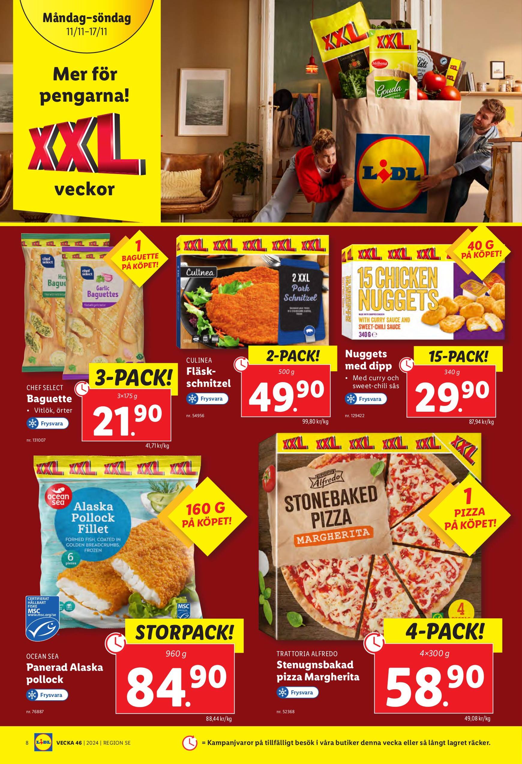 Lidl-reklambladet är giltigt från 11.11. - 17.11. 8