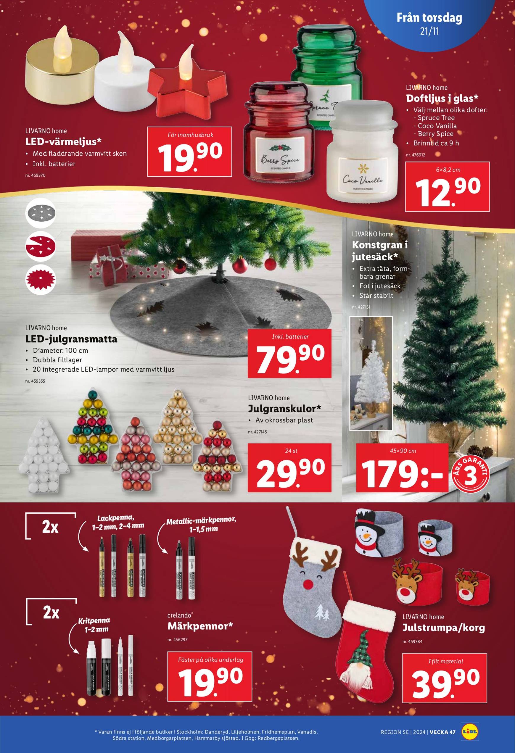 Lidl-reklambladet är giltigt från 18.11. - 24.11. 25