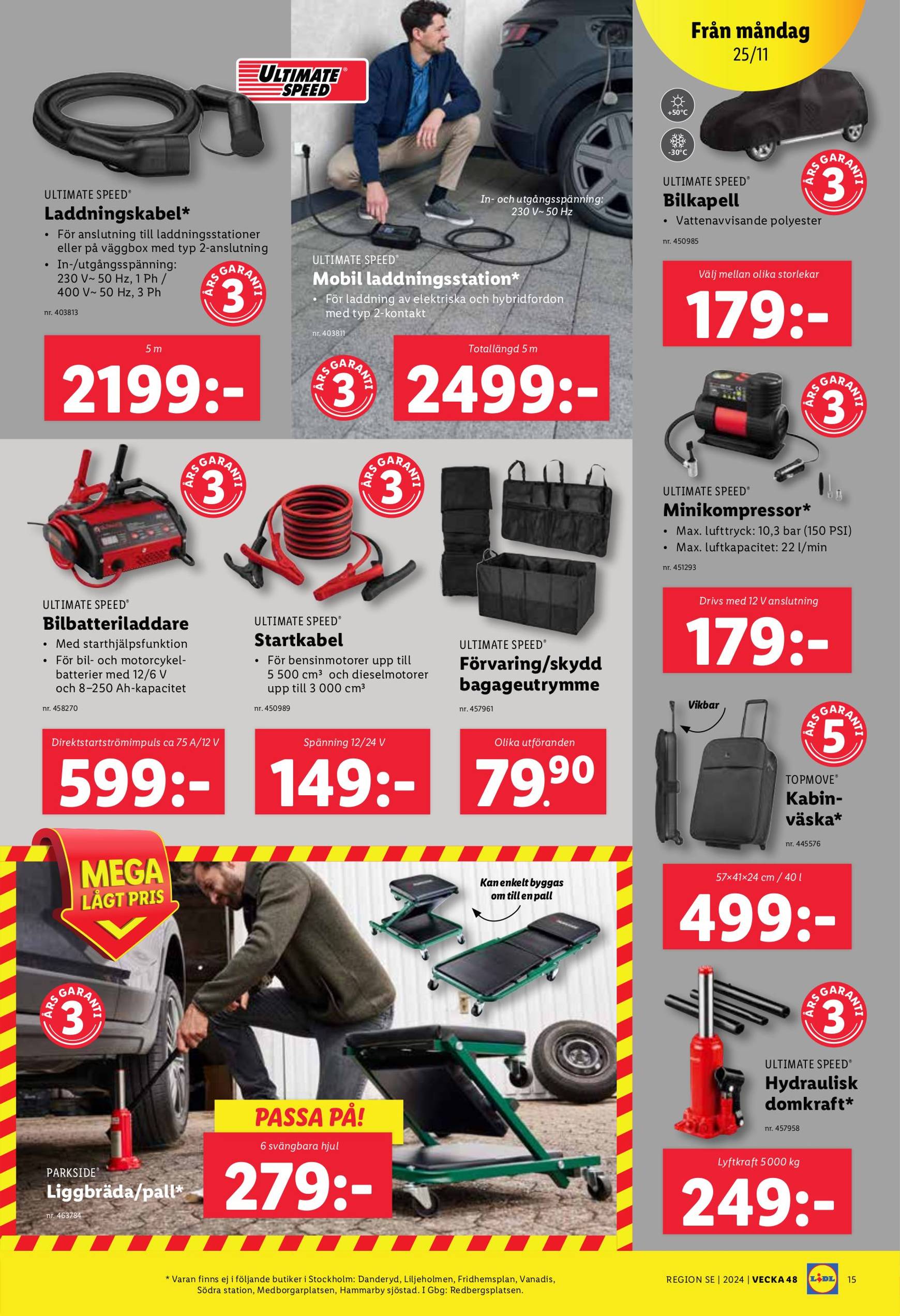 Lidl-reklambladet är giltigt från 25.11. - 01.12. 17