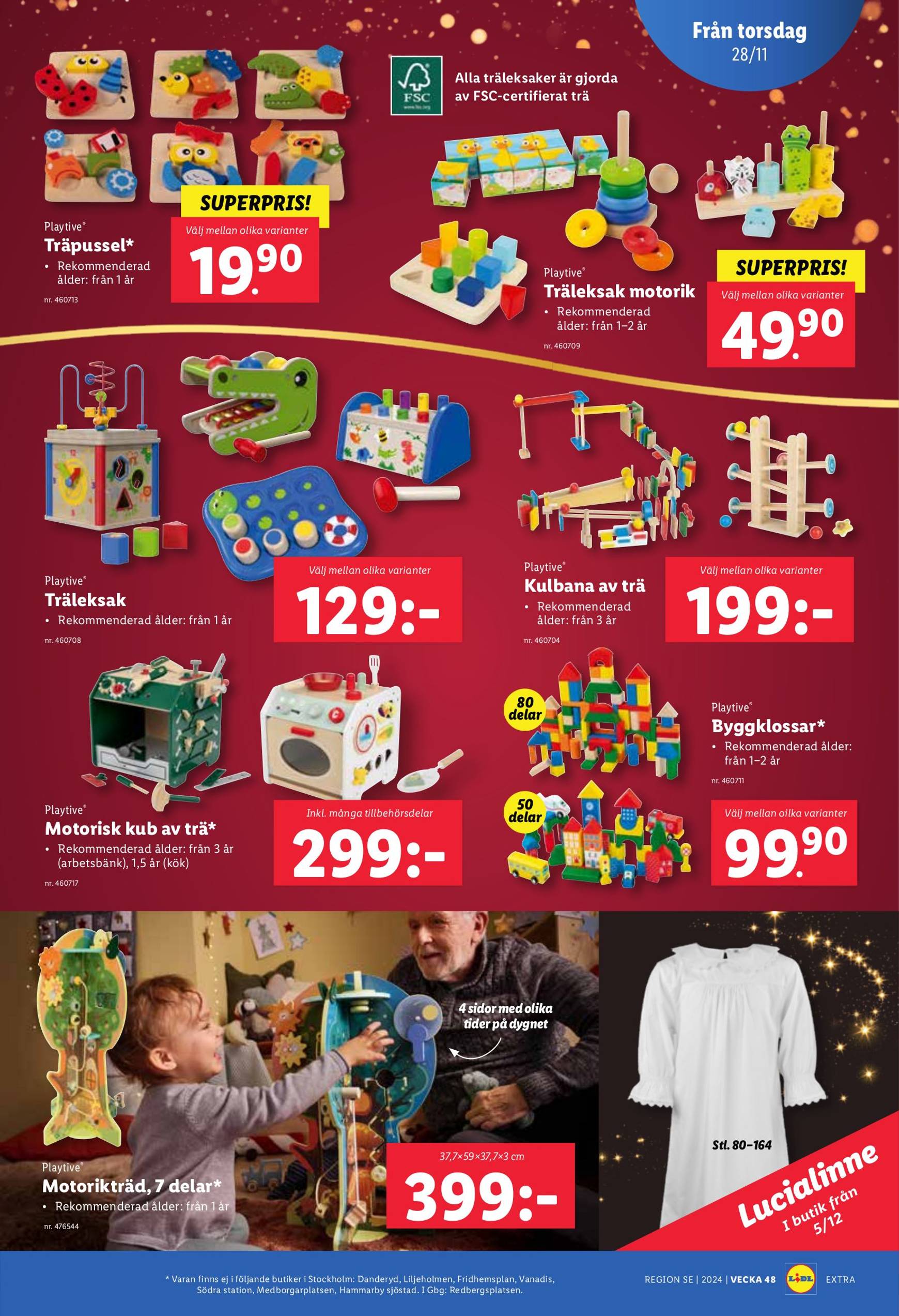 Lidl-reklambladet är giltigt från 25.11. - 01.12. 23