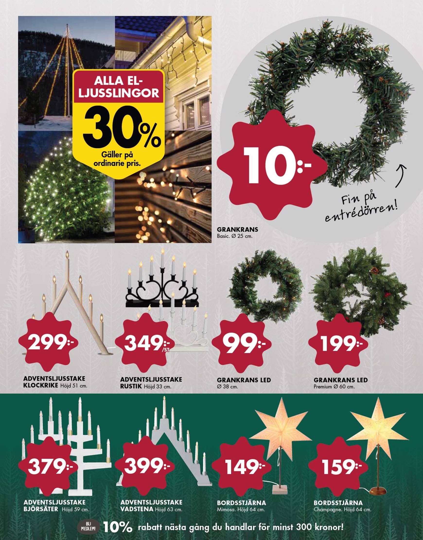 ÖoB - Julvaruhus-reklambladet är giltigt från 18.11. - 24.11. 9