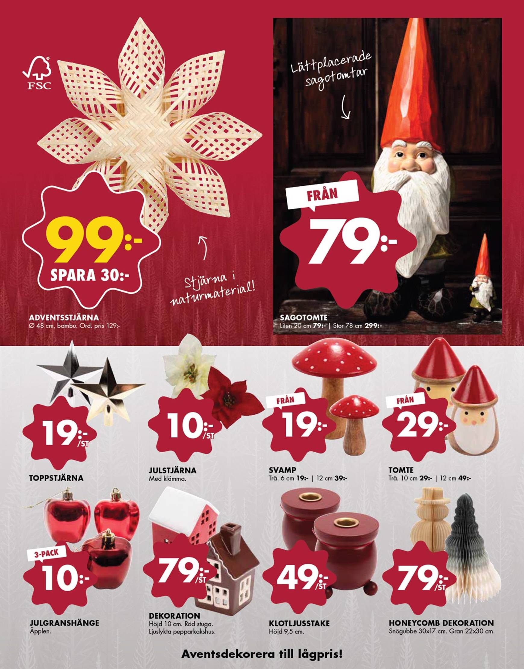 ÖoB - Julvaruhus-reklambladet är giltigt från 18.11. - 24.11. 7