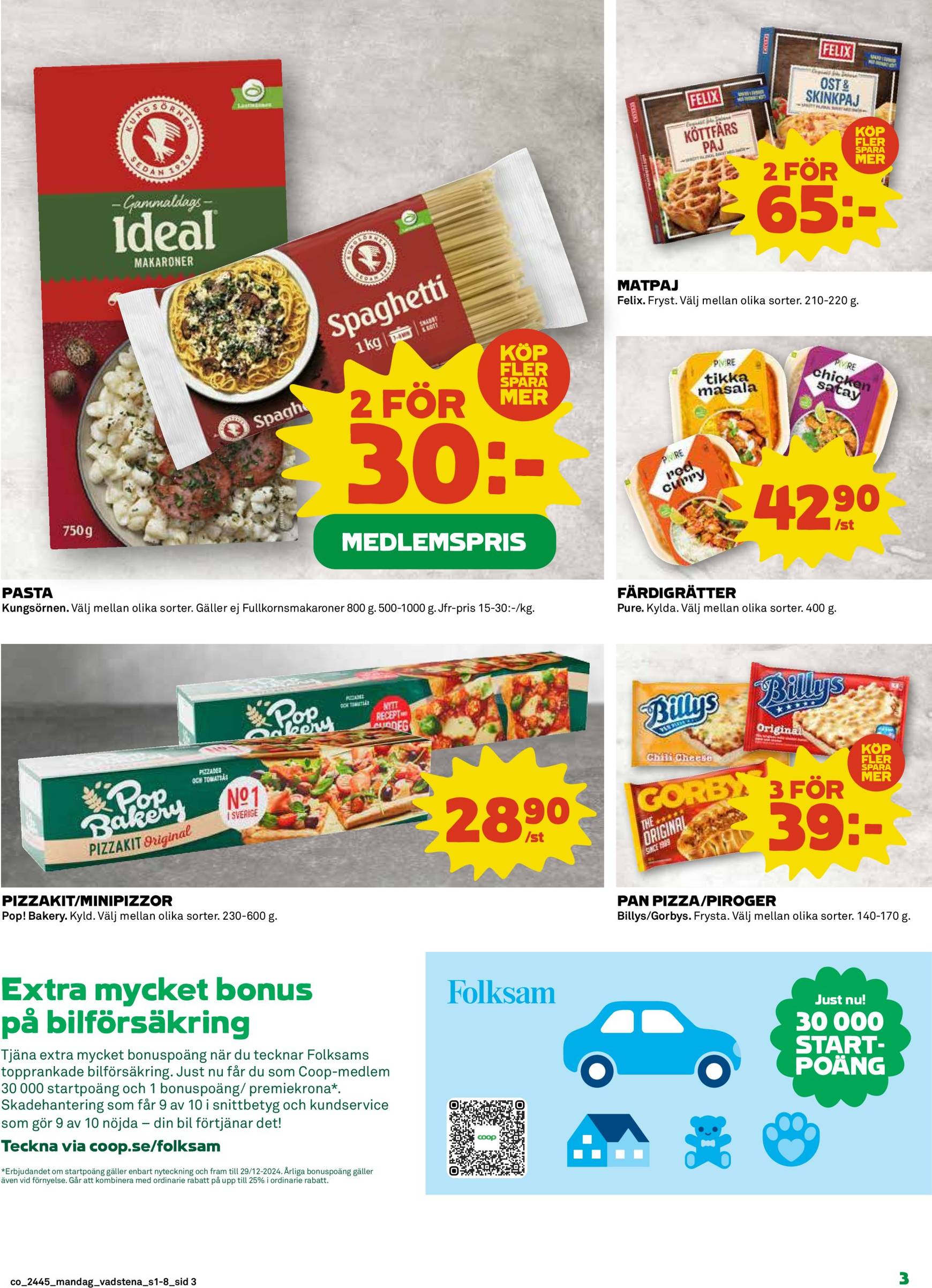 Coop-reklambladet är giltigt från 04.11. - 10.11. 3