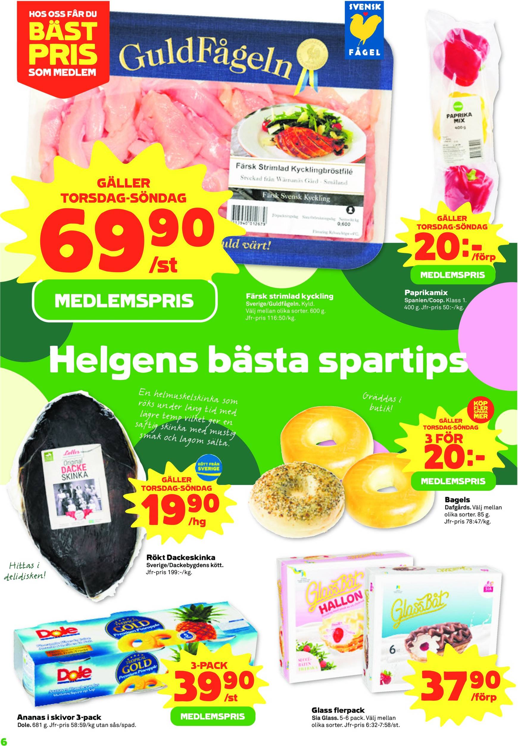 Stora Coop - Ersboda, Tomtebo-reklambladet är giltigt från 11.11. - 17.11. 6