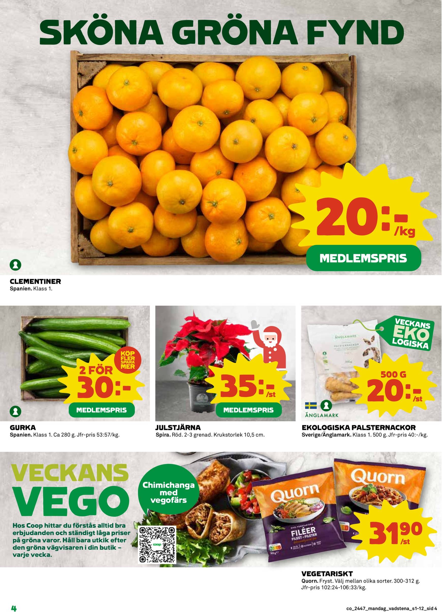 Coop-reklambladet är giltigt från 18.11. - 24.11. 4