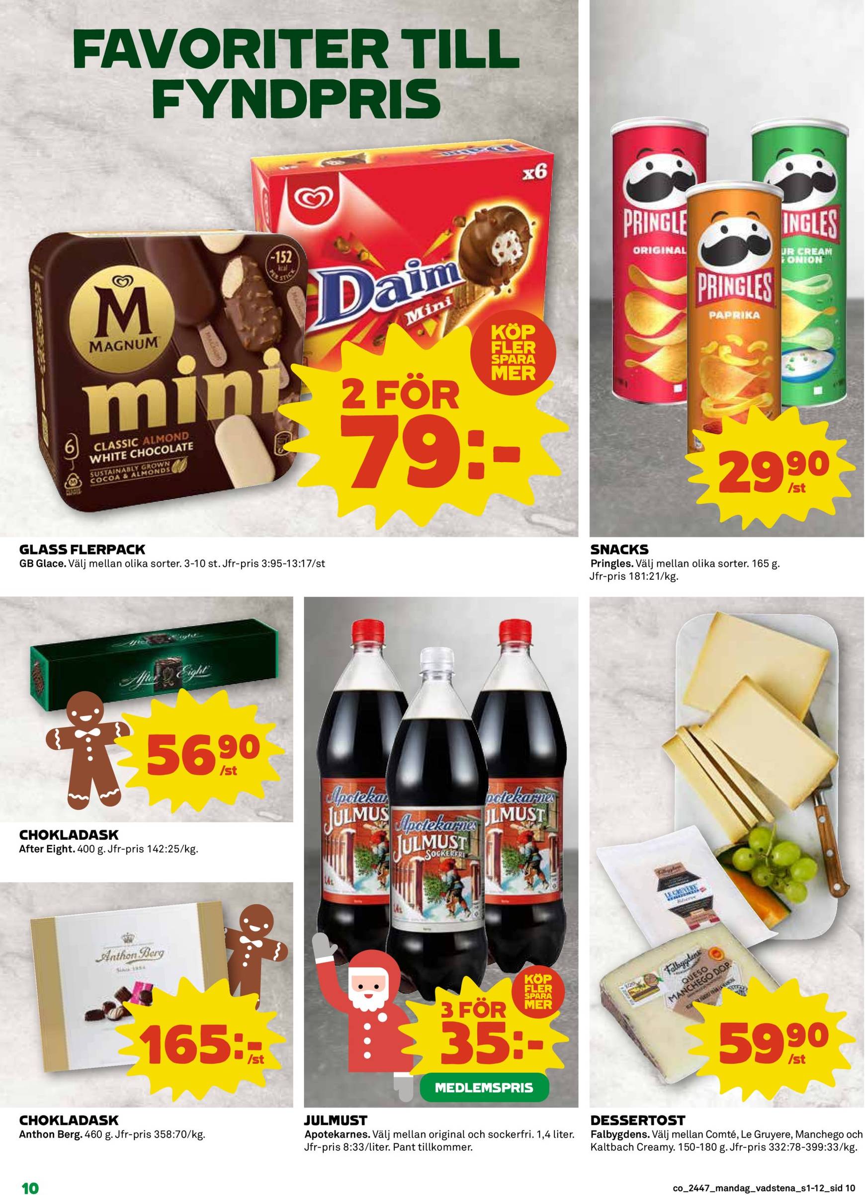 Coop-reklambladet är giltigt från 18.11. - 24.11. 10